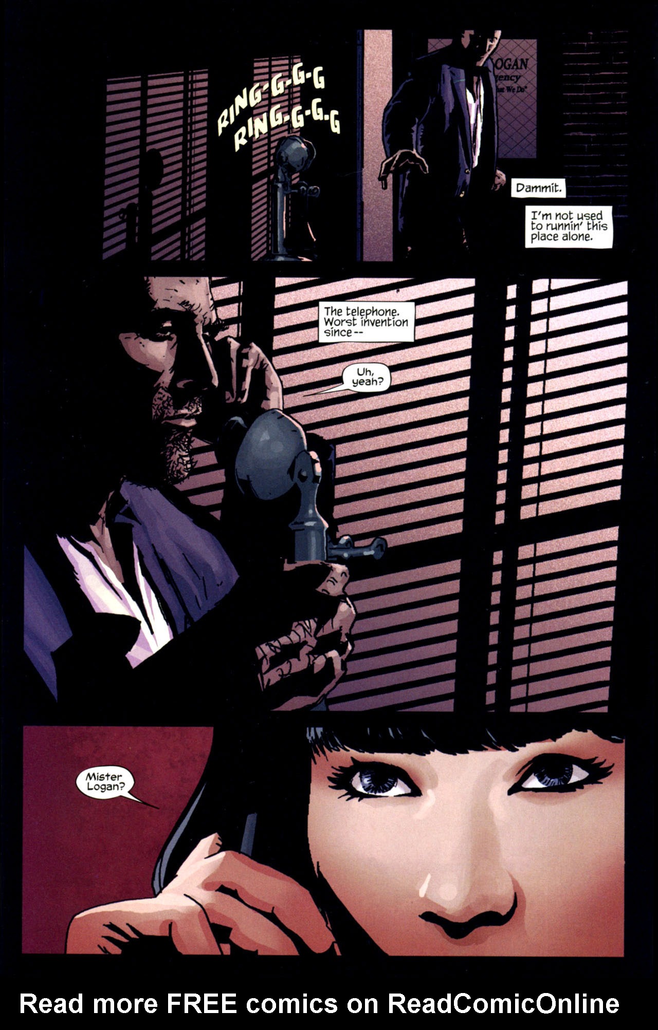 Read online Wolverine Noir comic -  Issue #2 - 15