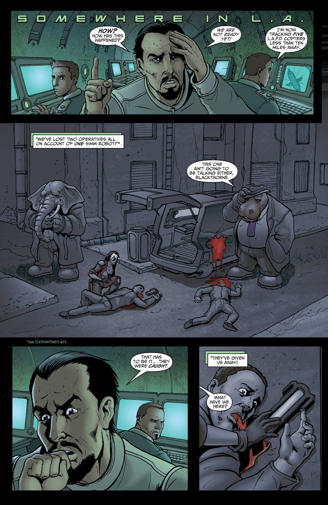 Read online Elephantmen comic -  Issue #27 - 10