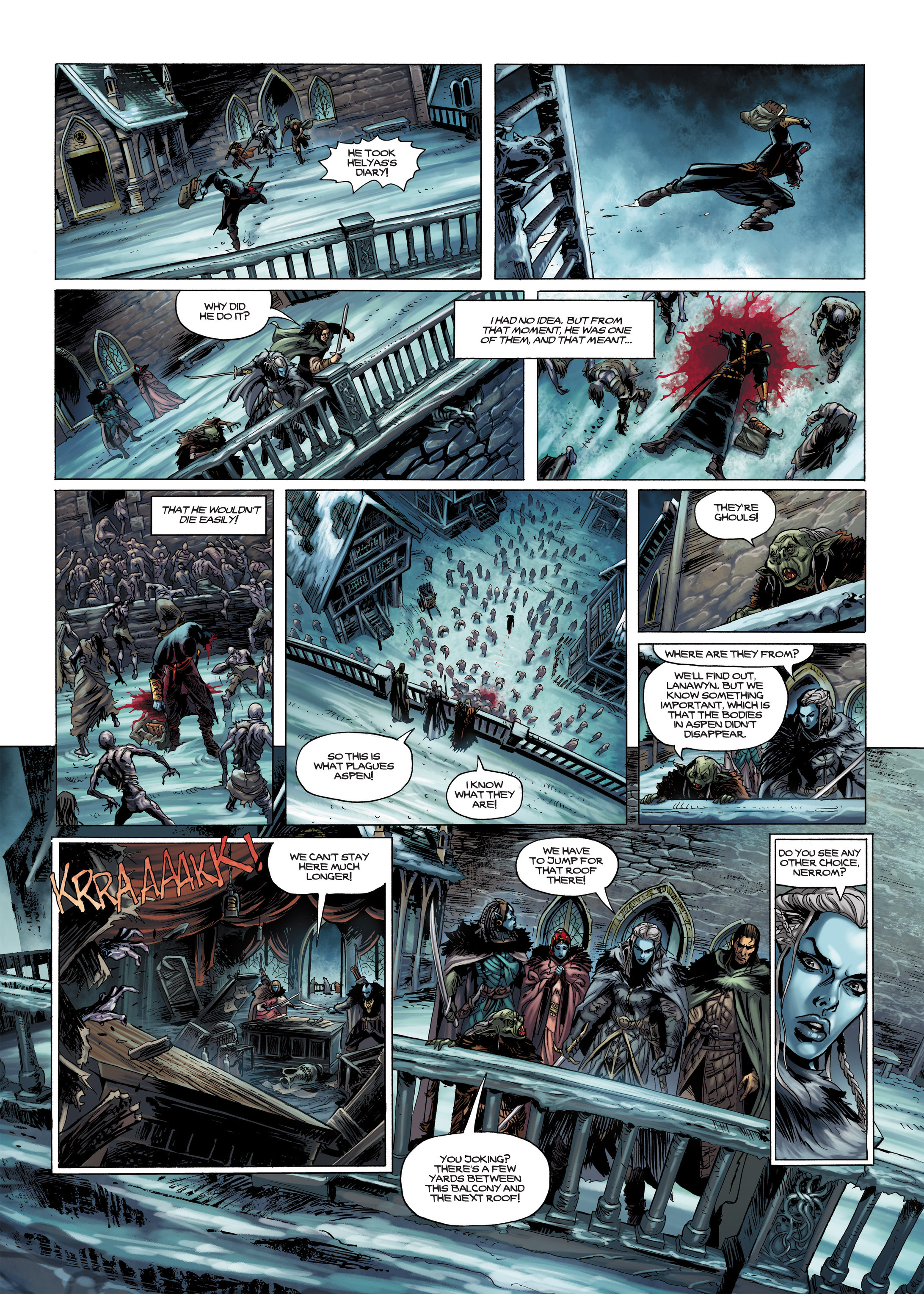 Read online Elves comic -  Issue #6 - 34