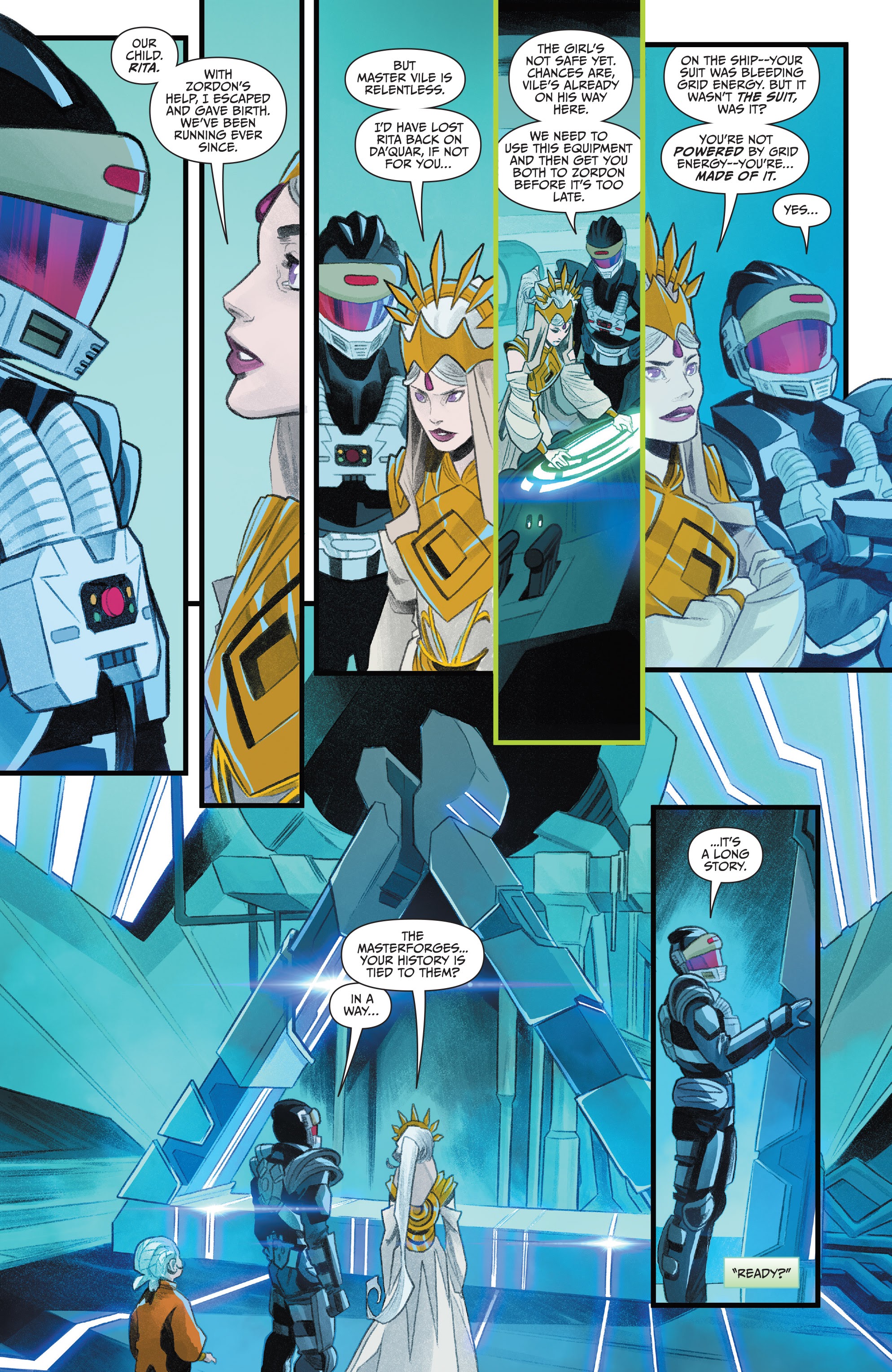 Read online Power Rangers Unlimited comic -  Issue # Edge of Darkness - 27