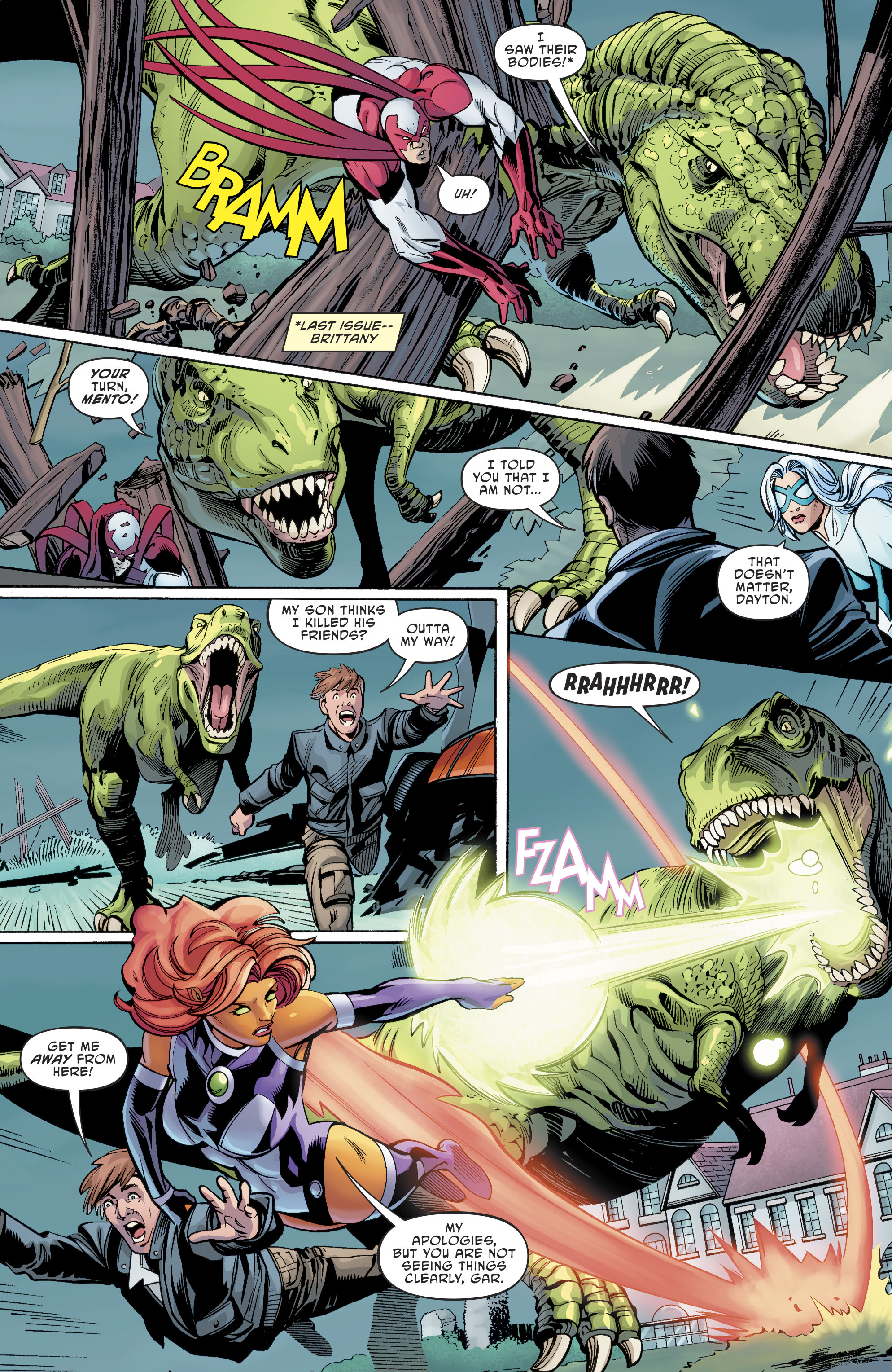 Read online Titans: Burning Rage comic -  Issue #6 - 7