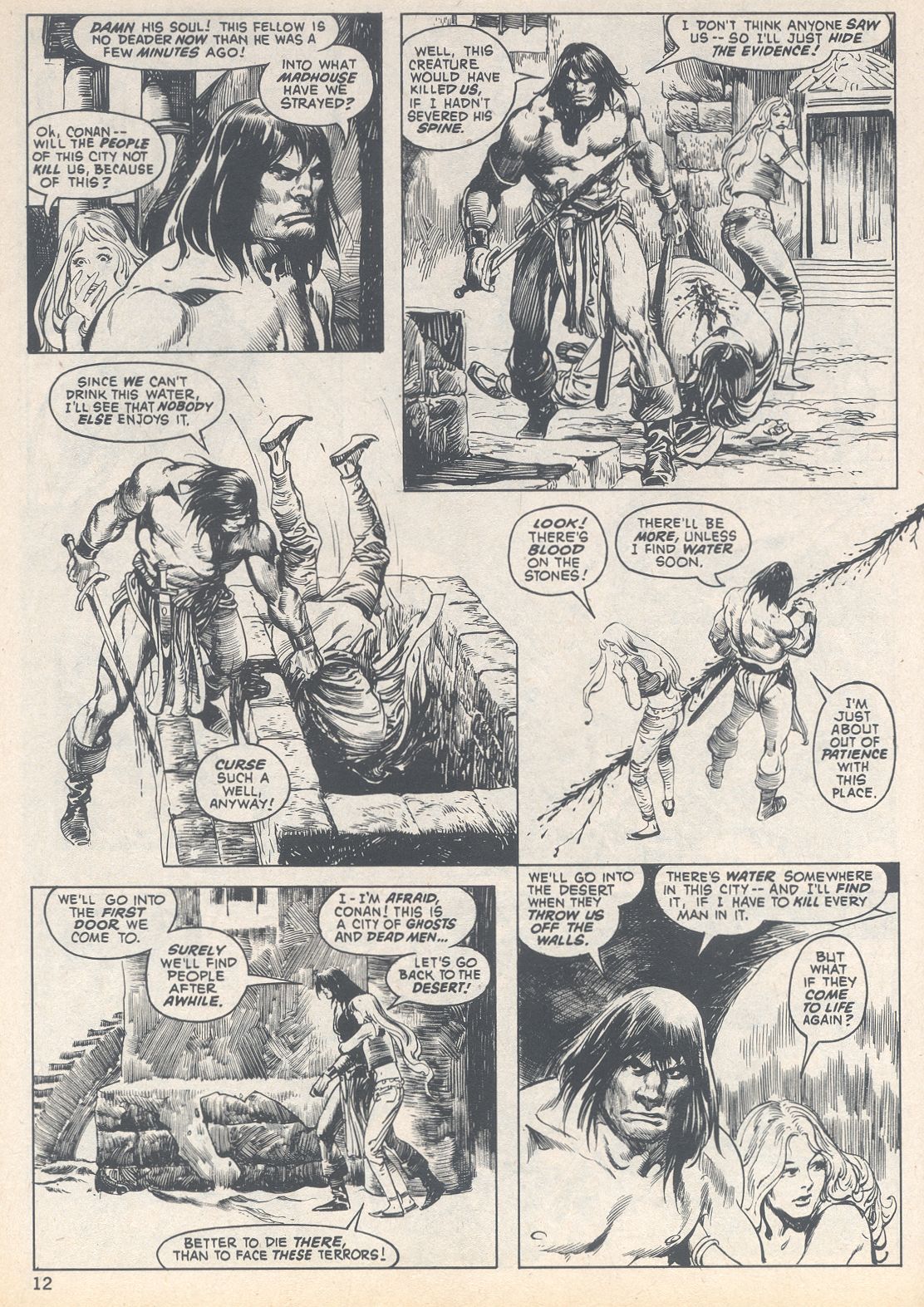 The Savage Sword Of Conan issue 20 - Page 12