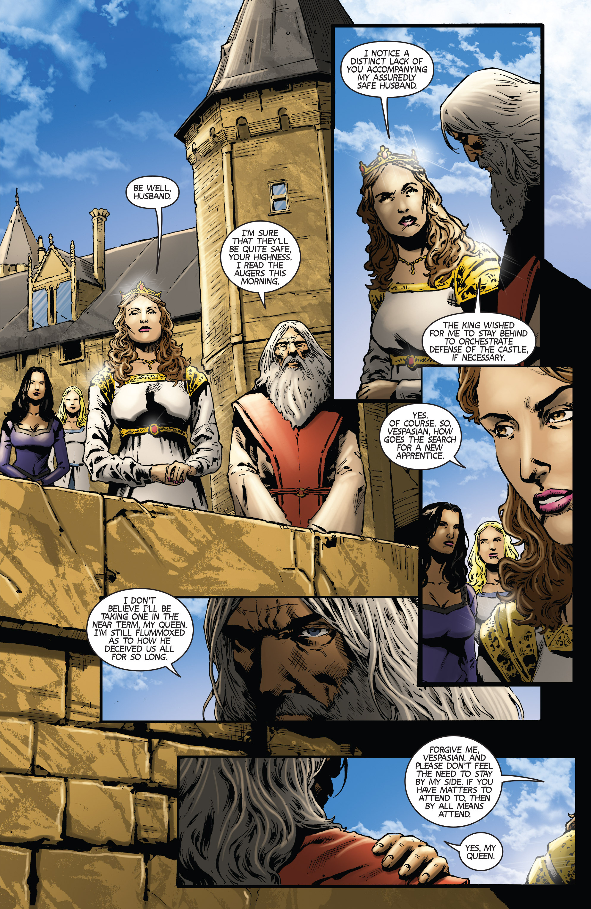 Read online The Blood Queen comic -  Issue #4 - 5