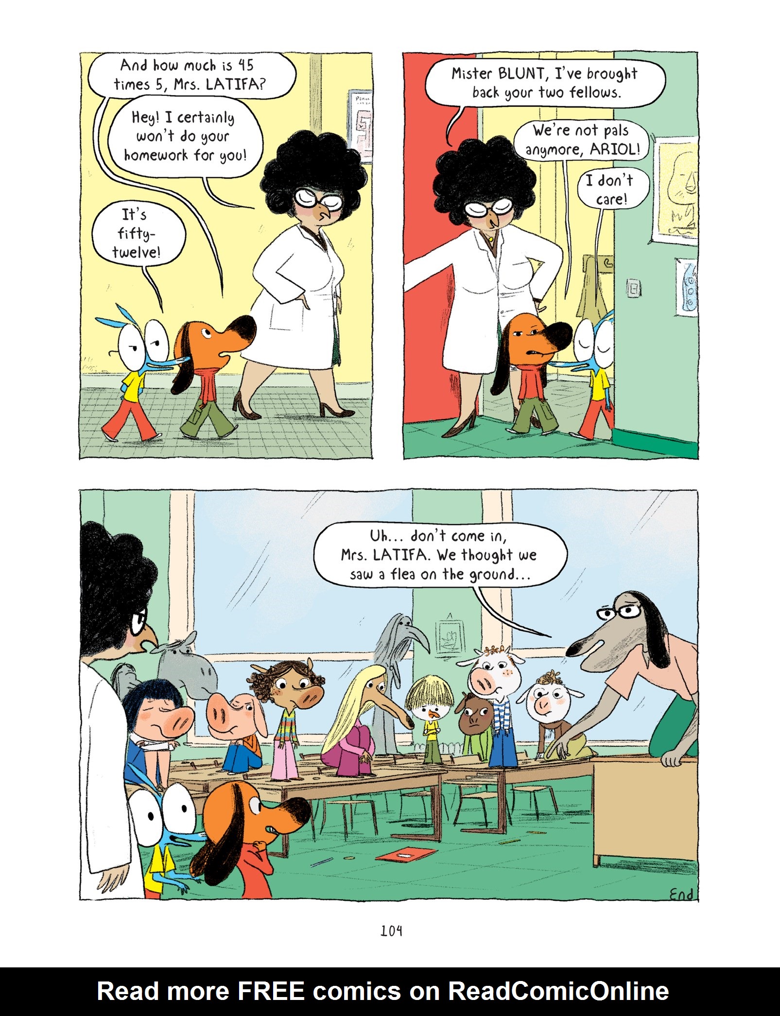 Read online Ariol comic -  Issue # TPB 4 - 105