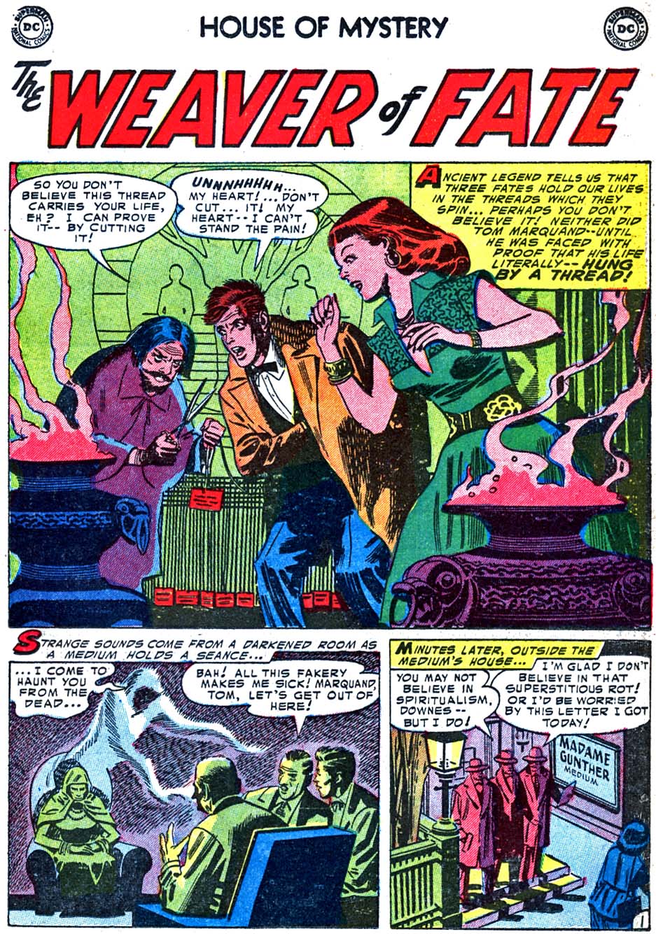 Read online House of Mystery (1951) comic -  Issue #29 - 19