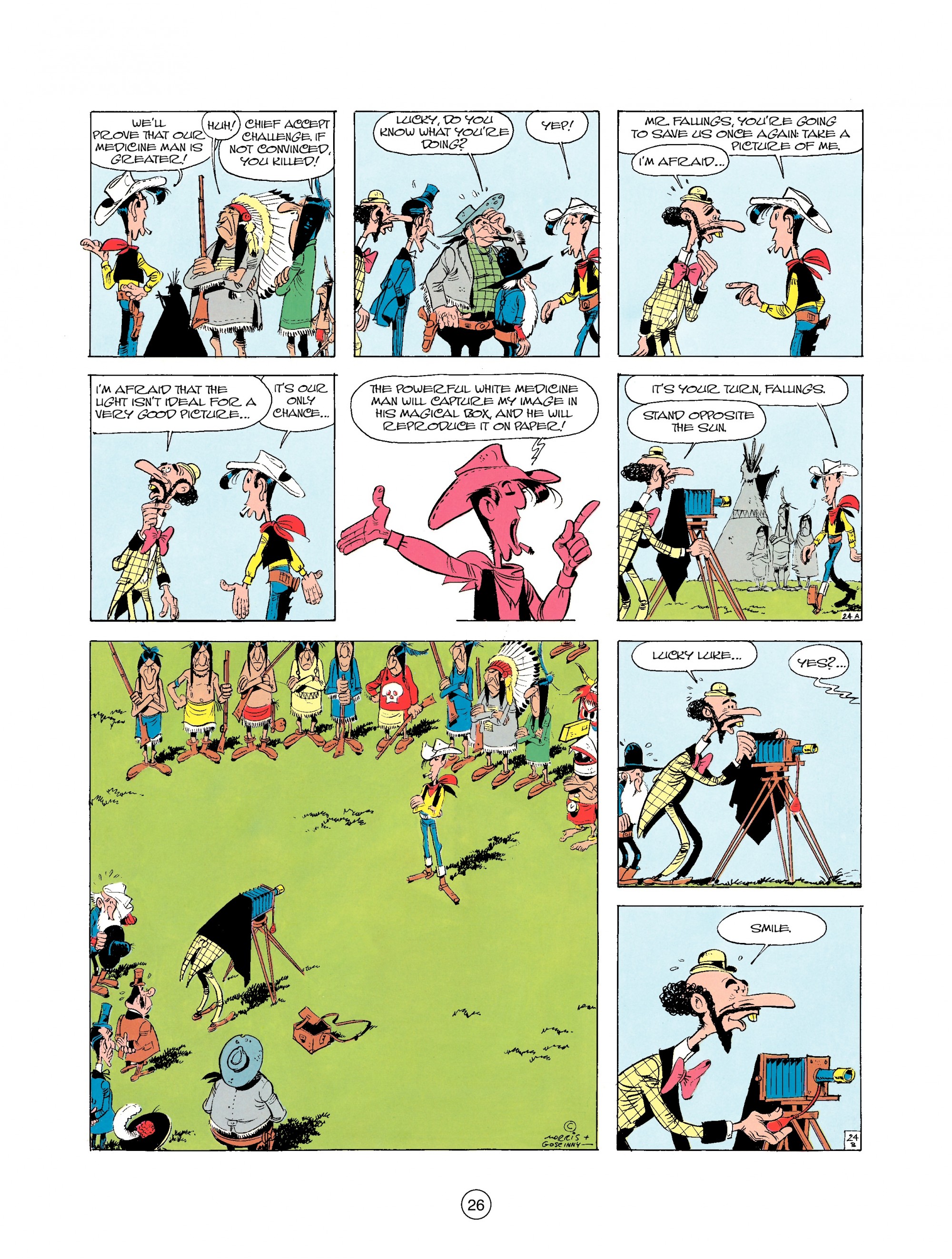 Read online A Lucky Luke Adventure comic -  Issue #25 - 26