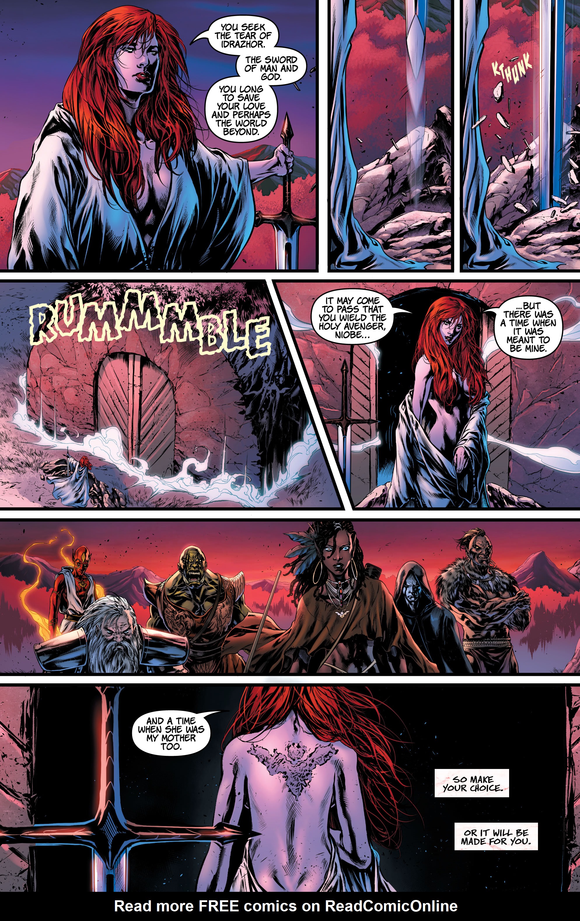 Read online Essessa: The Fallen comic -  Issue #1 - 11