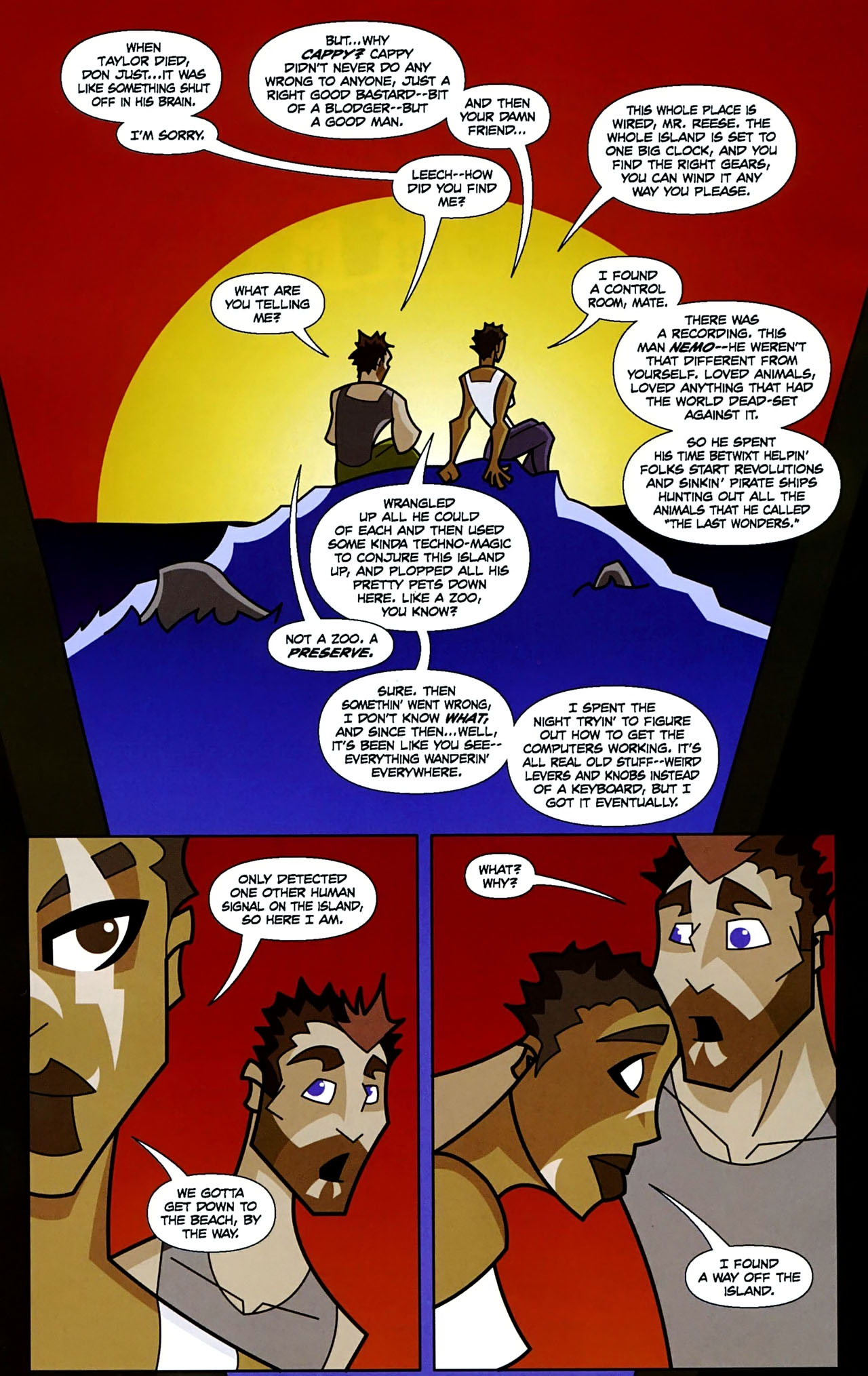 Read online Back To Mysterious Island comic -  Issue #4 - 19
