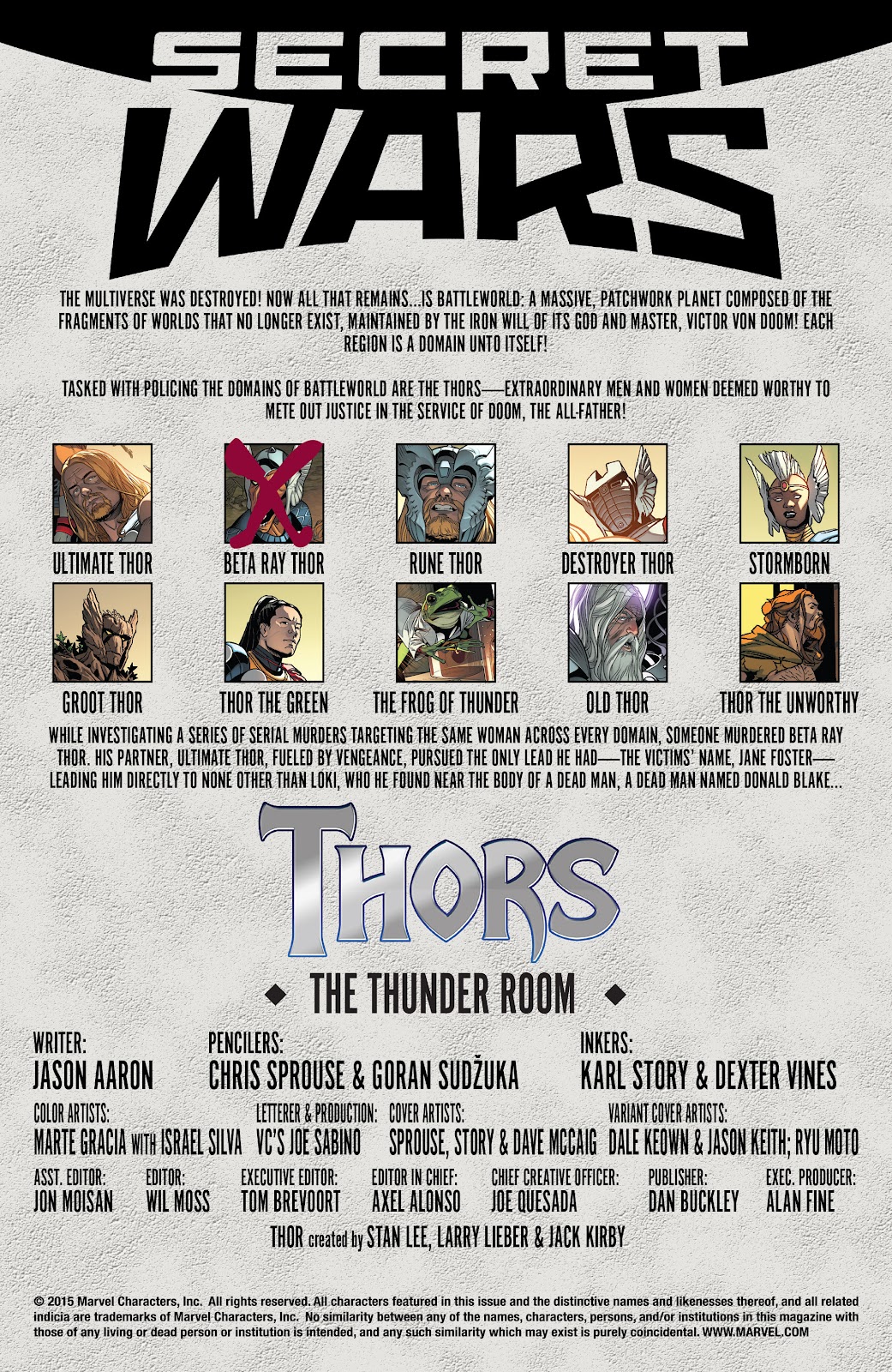 Thors issue 3 - Page 2