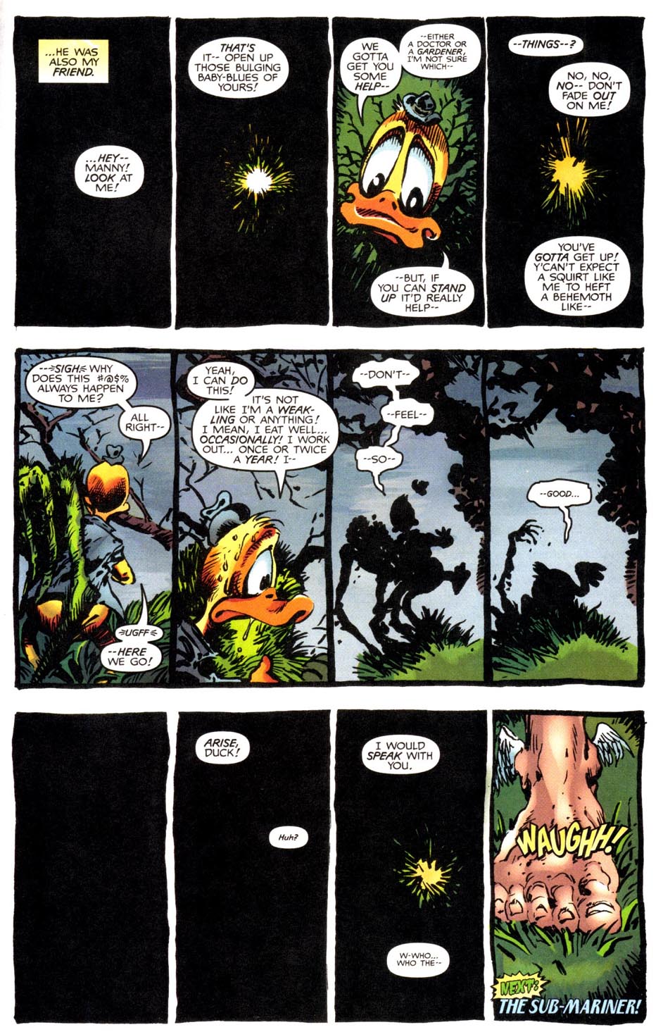 Read online Man-Thing (1997) comic -  Issue #6 - 21