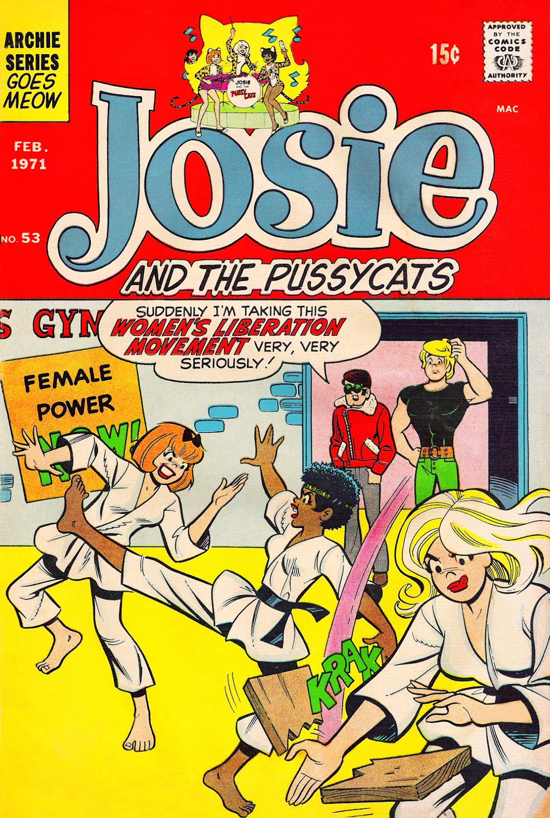 Josie and the Pussycats (1969) issue 53 - Page 1