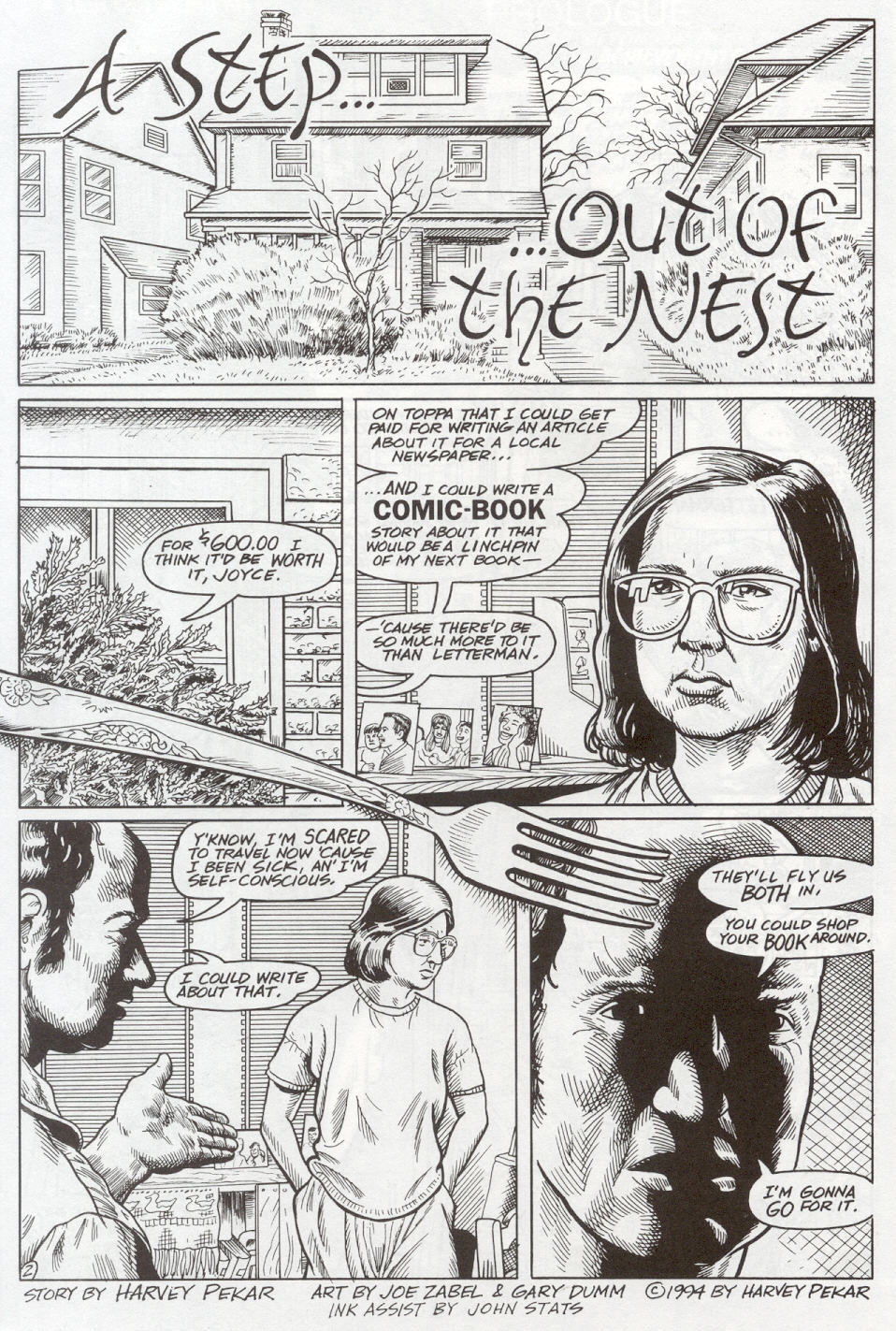 Read online American Splendor Special: A Step Out of the Nest comic -  Issue # Full - 5
