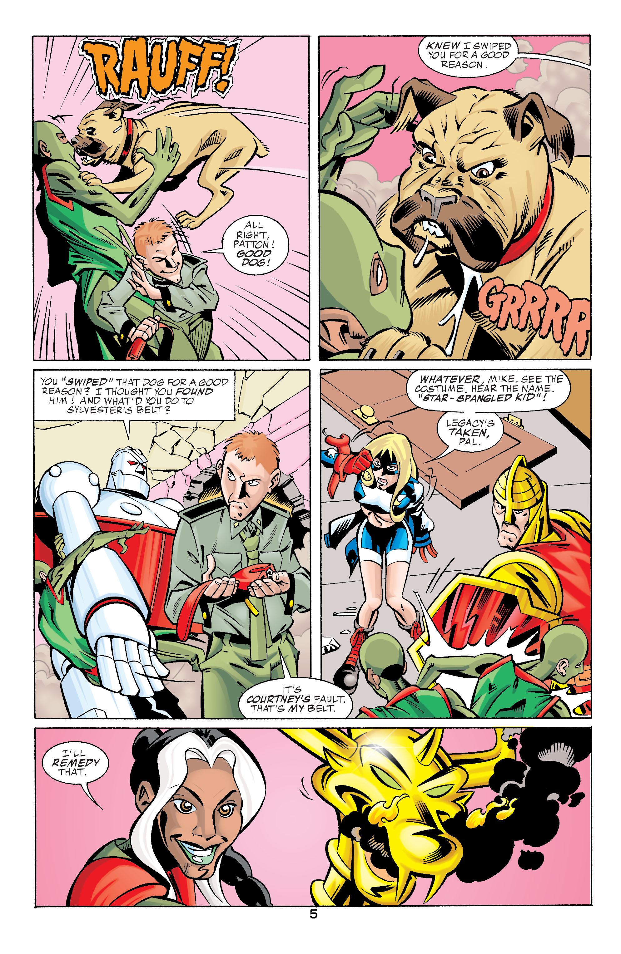 Read online Stars and S.T.R.I.P.E. comic -  Issue #12 - 5