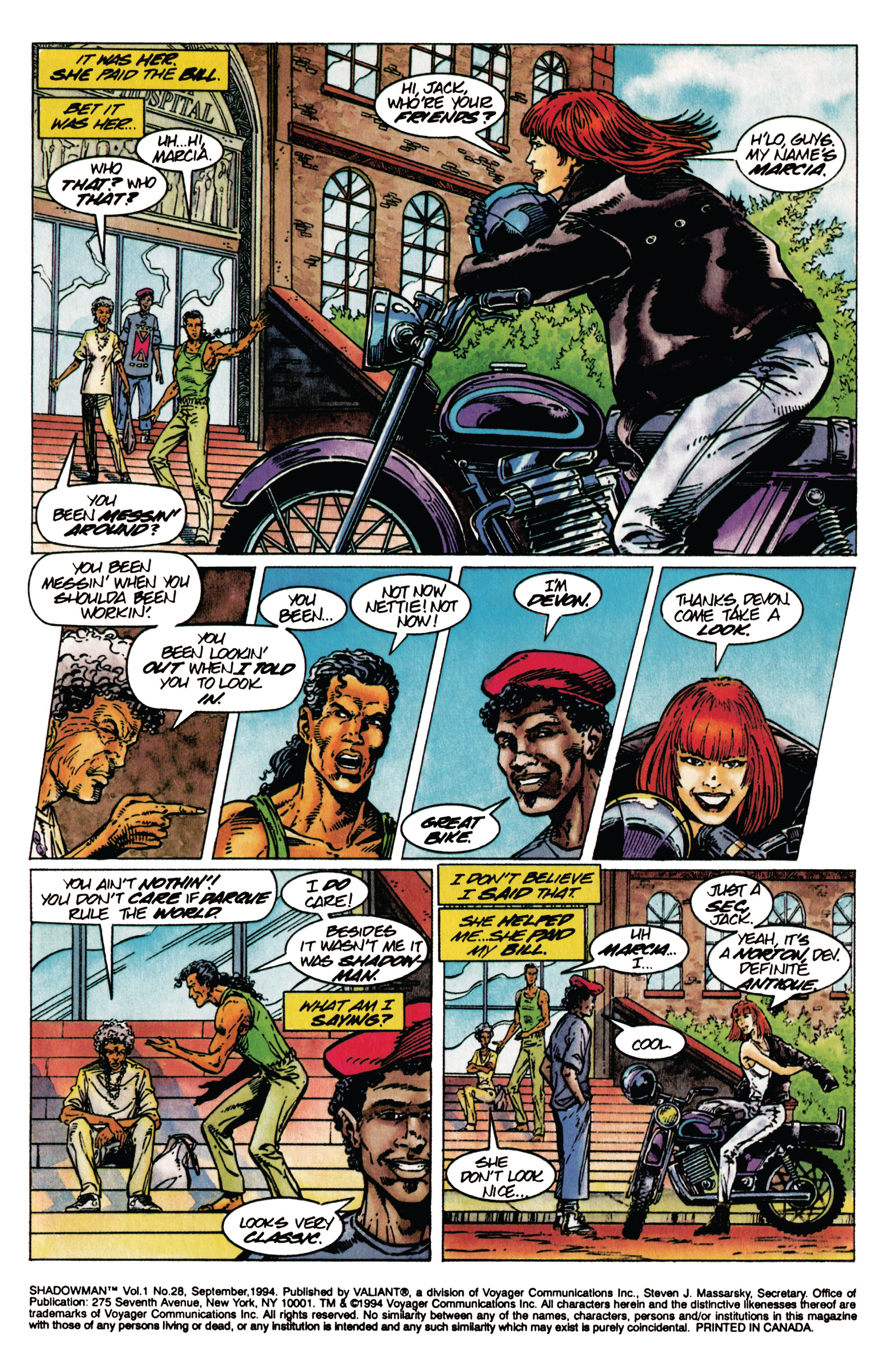 Read online Shadowman (1992) comic -  Issue #28 - 4