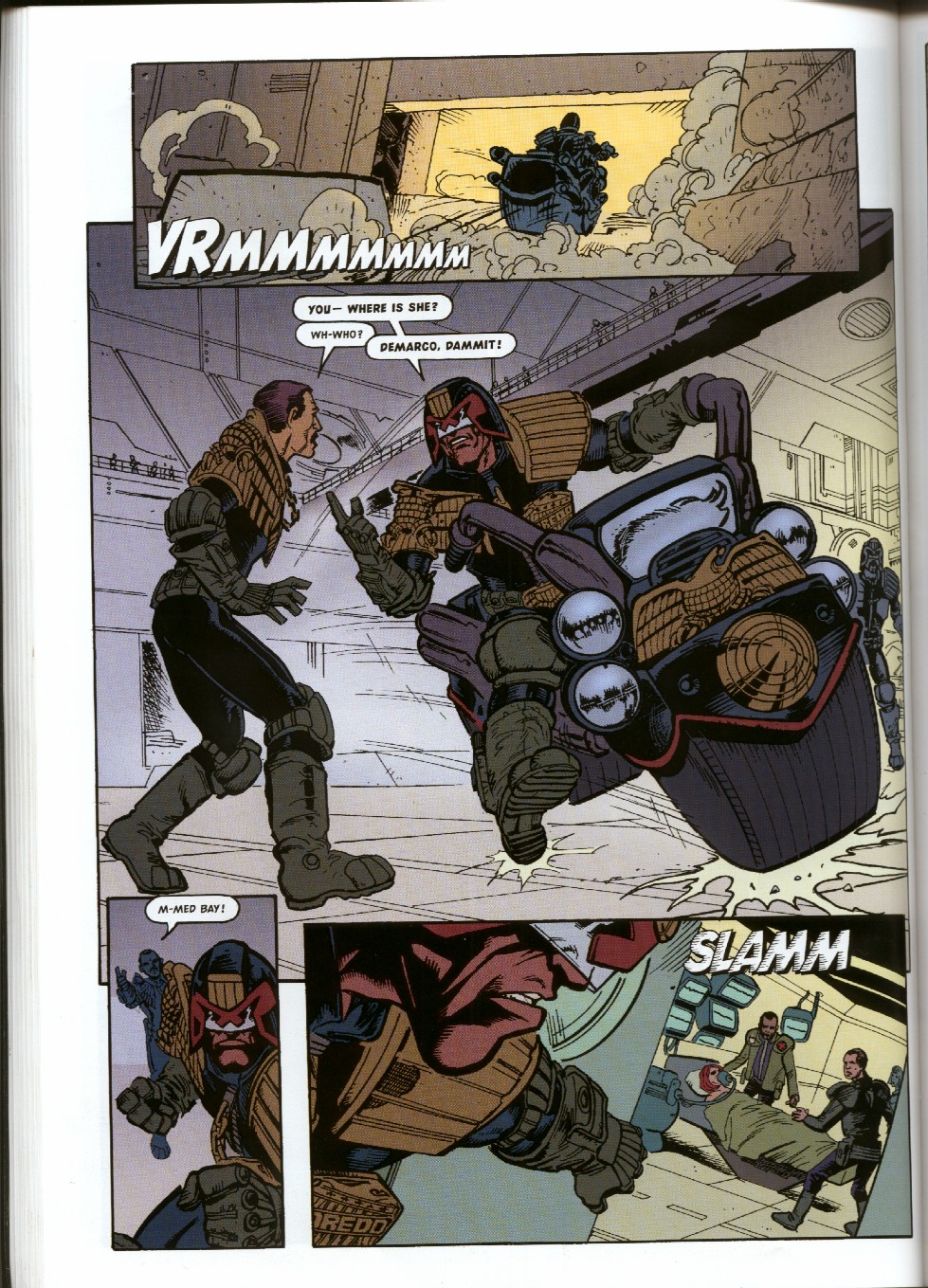 Read online Judge Dredd [Collections - Hamlyn | Mandarin] comic -  Issue # TPB Doomsday For Mega-City One - 108