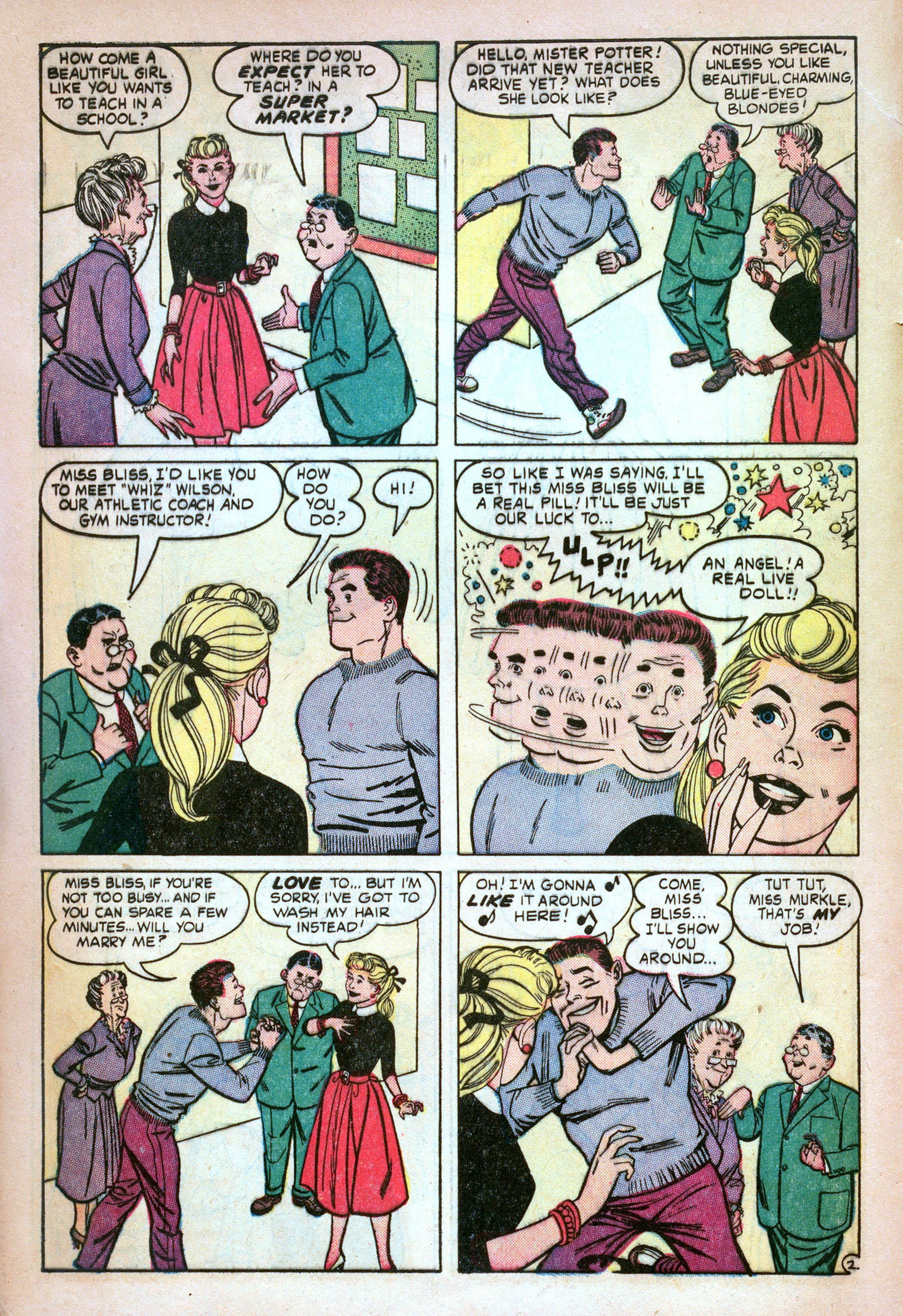 Read online Meet Miss Bliss comic -  Issue #1 - 4