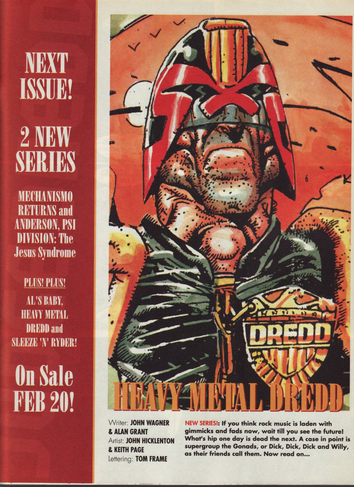 Read online Judge Dredd: The Megazine (vol. 2) comic -  Issue #21 - 28