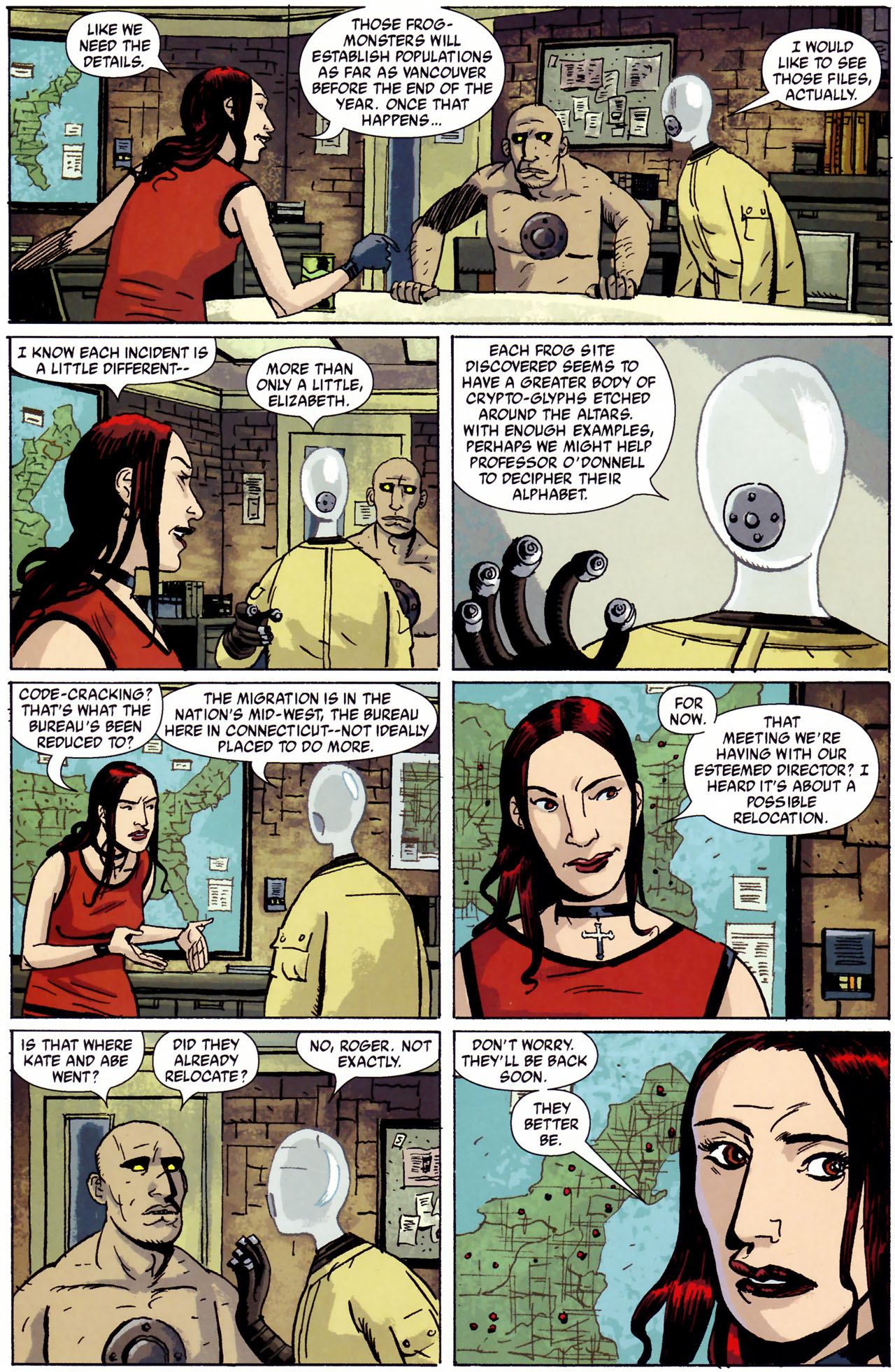 Read online B.P.R.D.: The Dead comic -  Issue #1 - 8