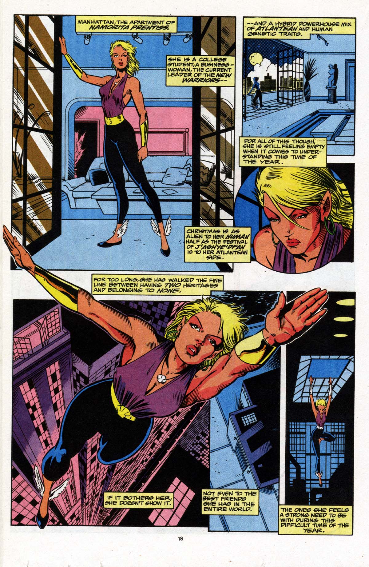 Read online Marvel Holiday Special (1991) comic -  Issue #1992 - 20