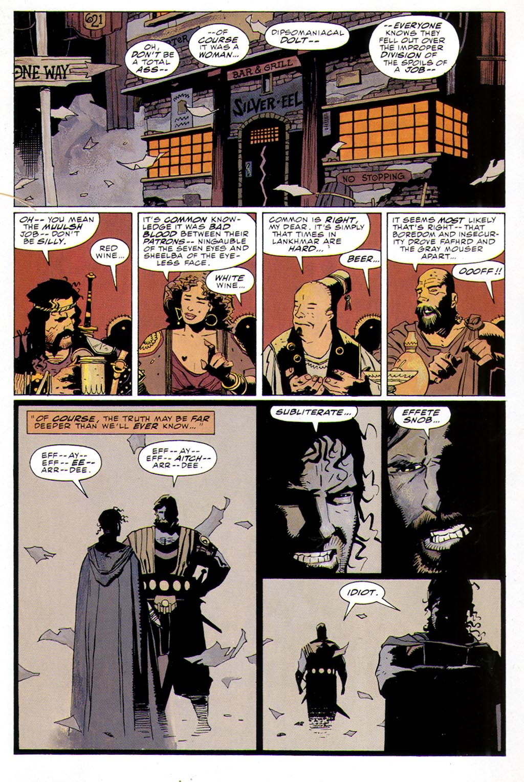 Read online Fafhrd and the Gray Mouser comic -  Issue #4 - 4