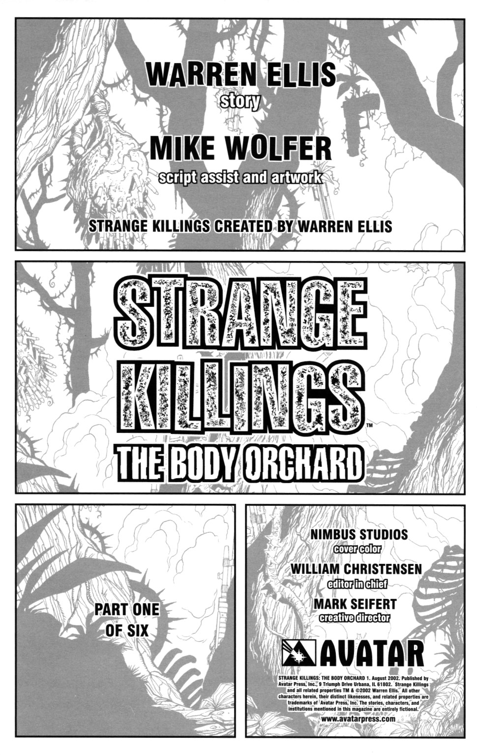 Read online Strange Killings: The Body Orchard comic -  Issue #1 - 8