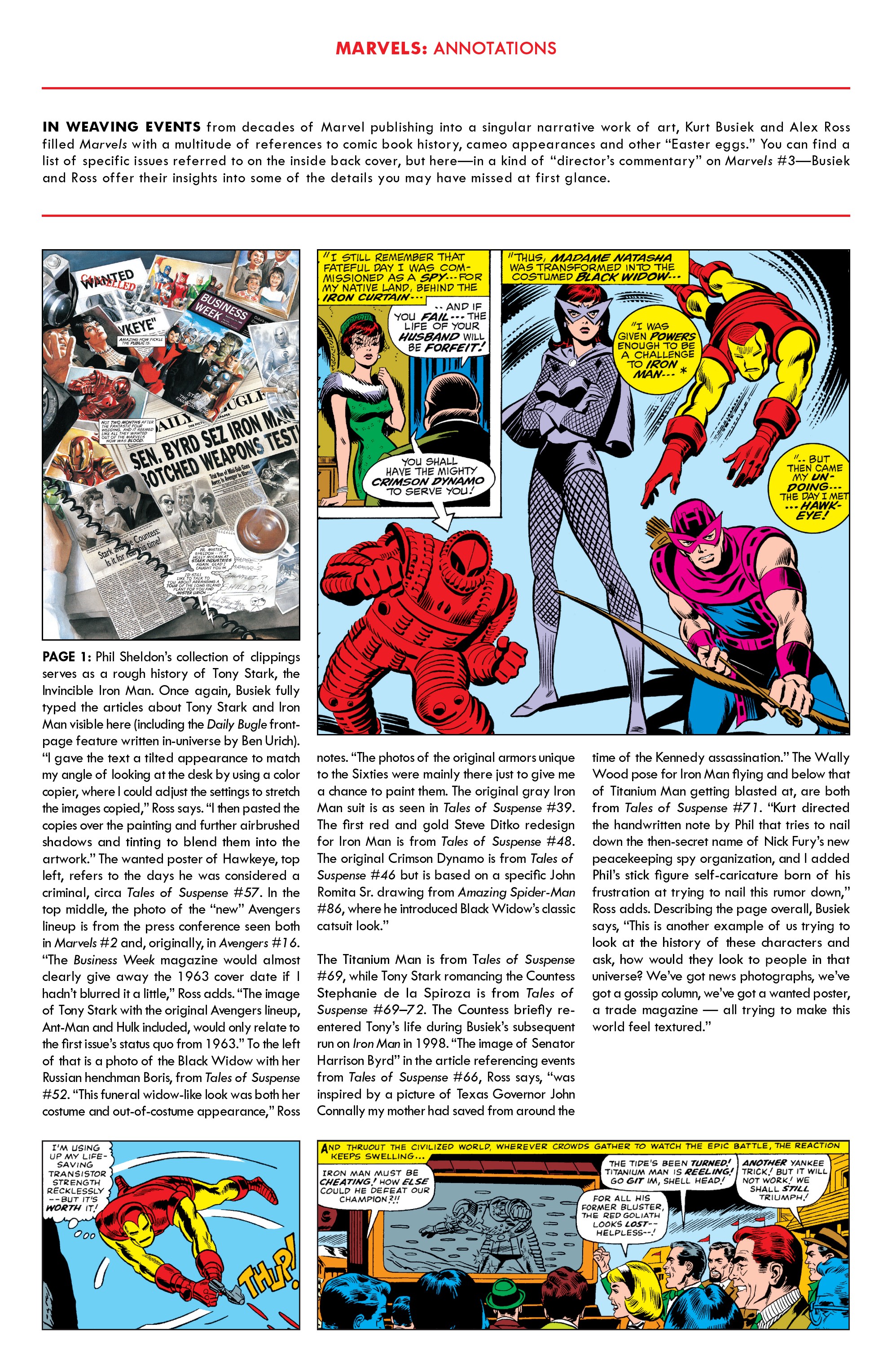 Read online Marvels Annotated comic -  Issue #3 - 45