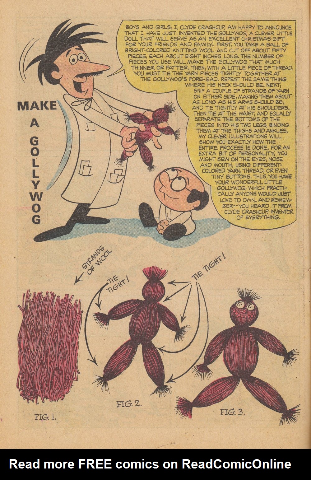 Read online Alvin and His Pals in Merry Christmas with Clyde Crashcup and Leonardo comic -  Issue # Full - 74
