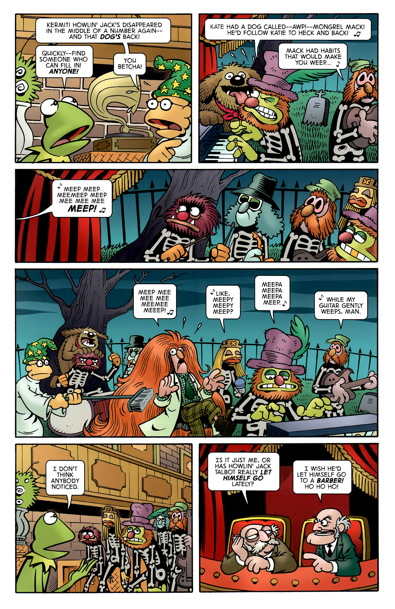 Read online The Muppet Show: The Comic Book comic -  Issue #10 - 15