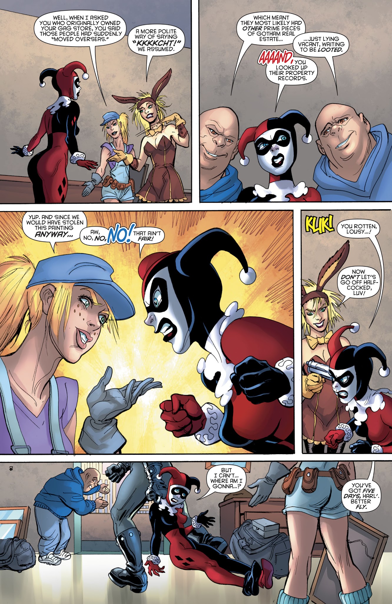 Read online Harley Quinn: Harley Loves Joker comic -  Issue #1 - 8