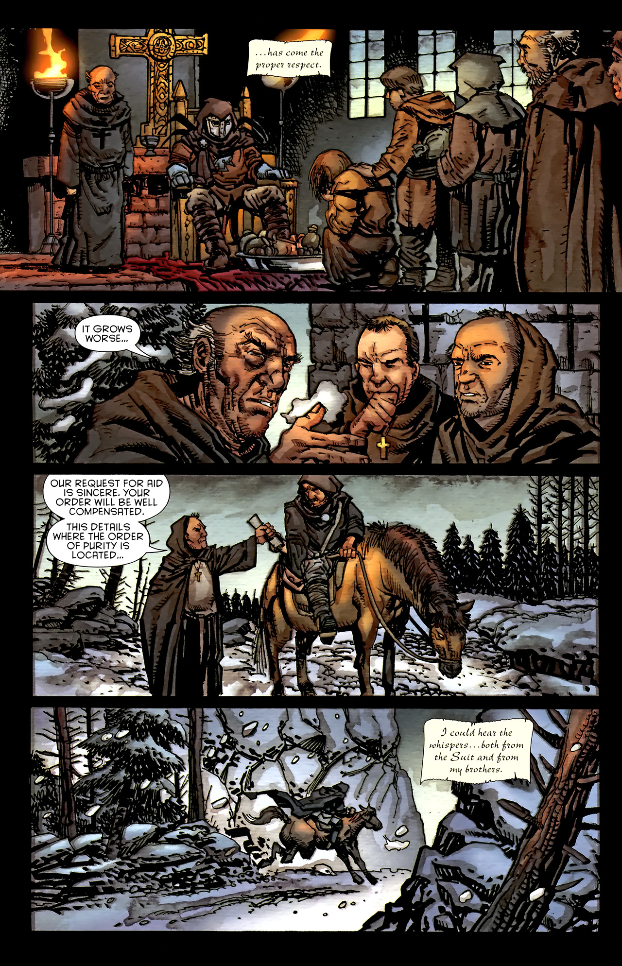 Read online Azrael (2009) comic -  Issue #6 - 11