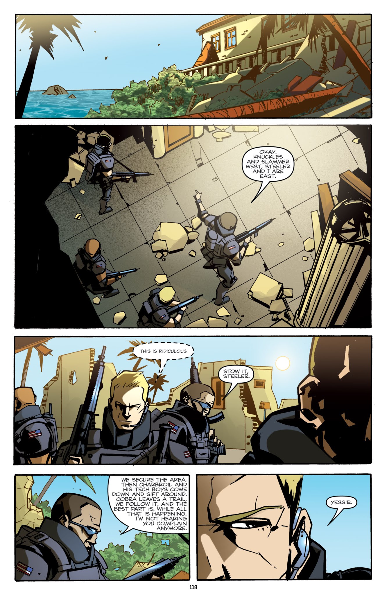 Read online G.I. Joe: The IDW Collection comic -  Issue # TPB 6 - 116