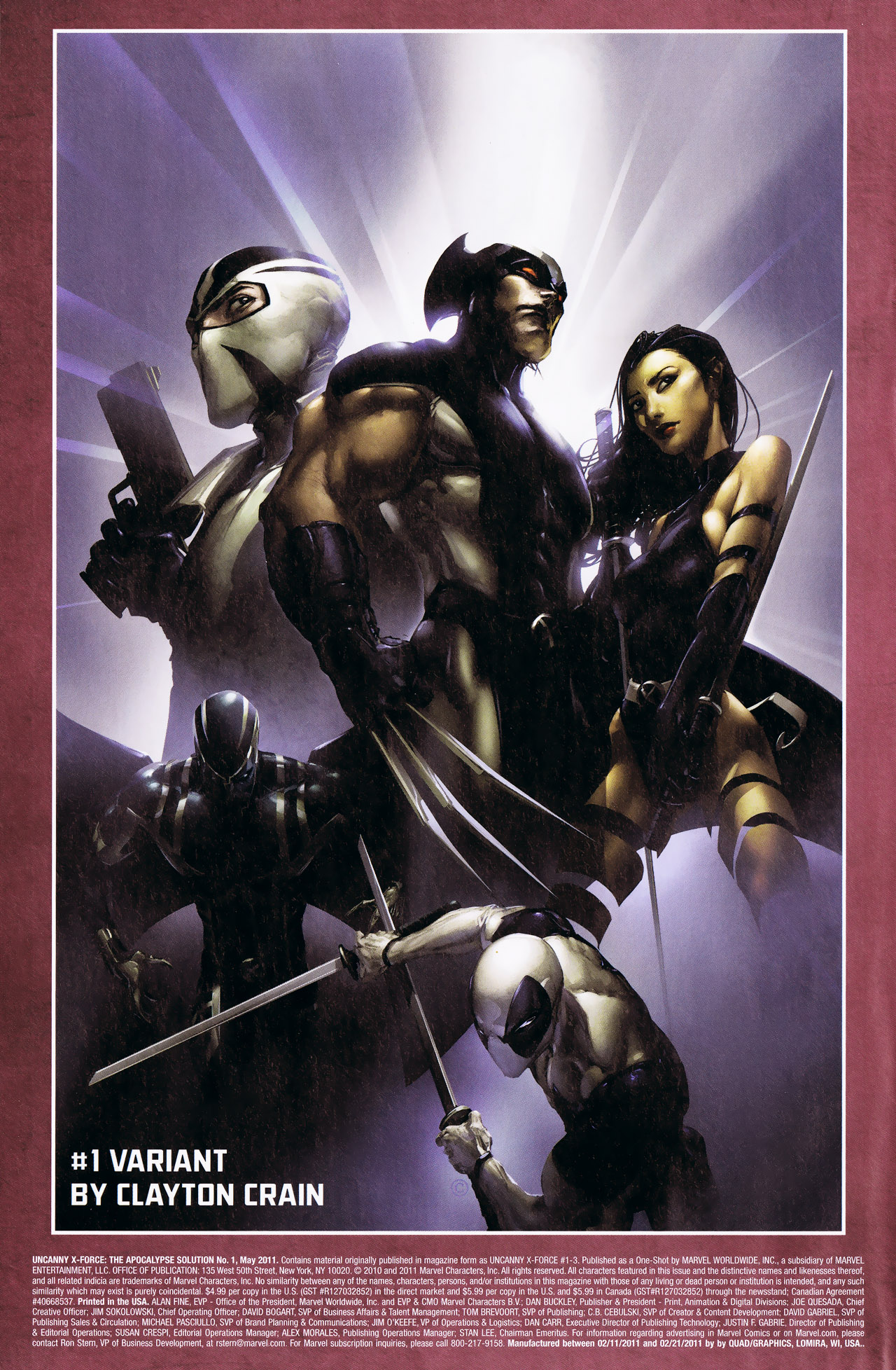 Read online Uncanny X-Force: The Apocalypse Solution comic -  Issue # Full - 74