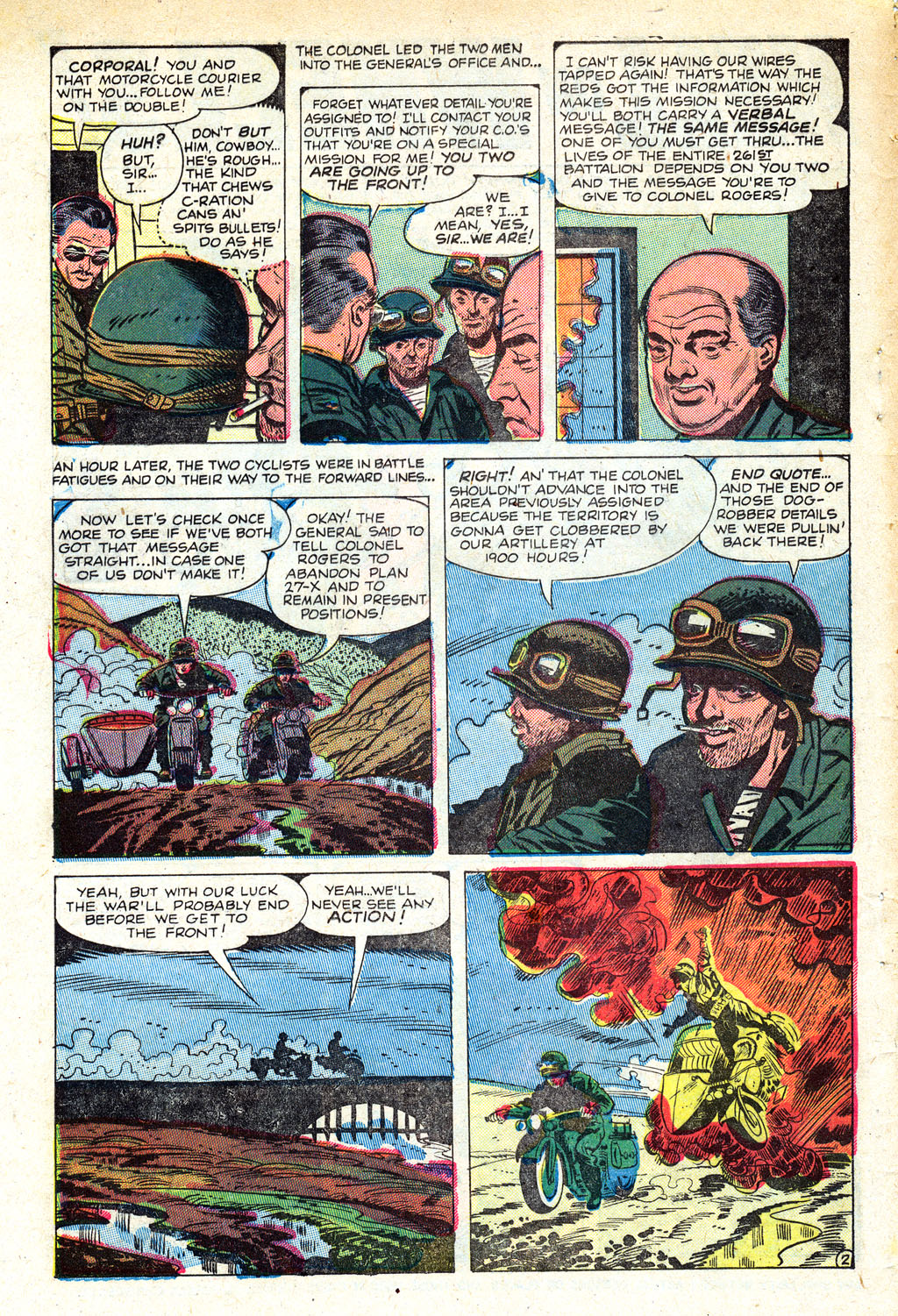 Read online Men in Action comic -  Issue #9 - 4