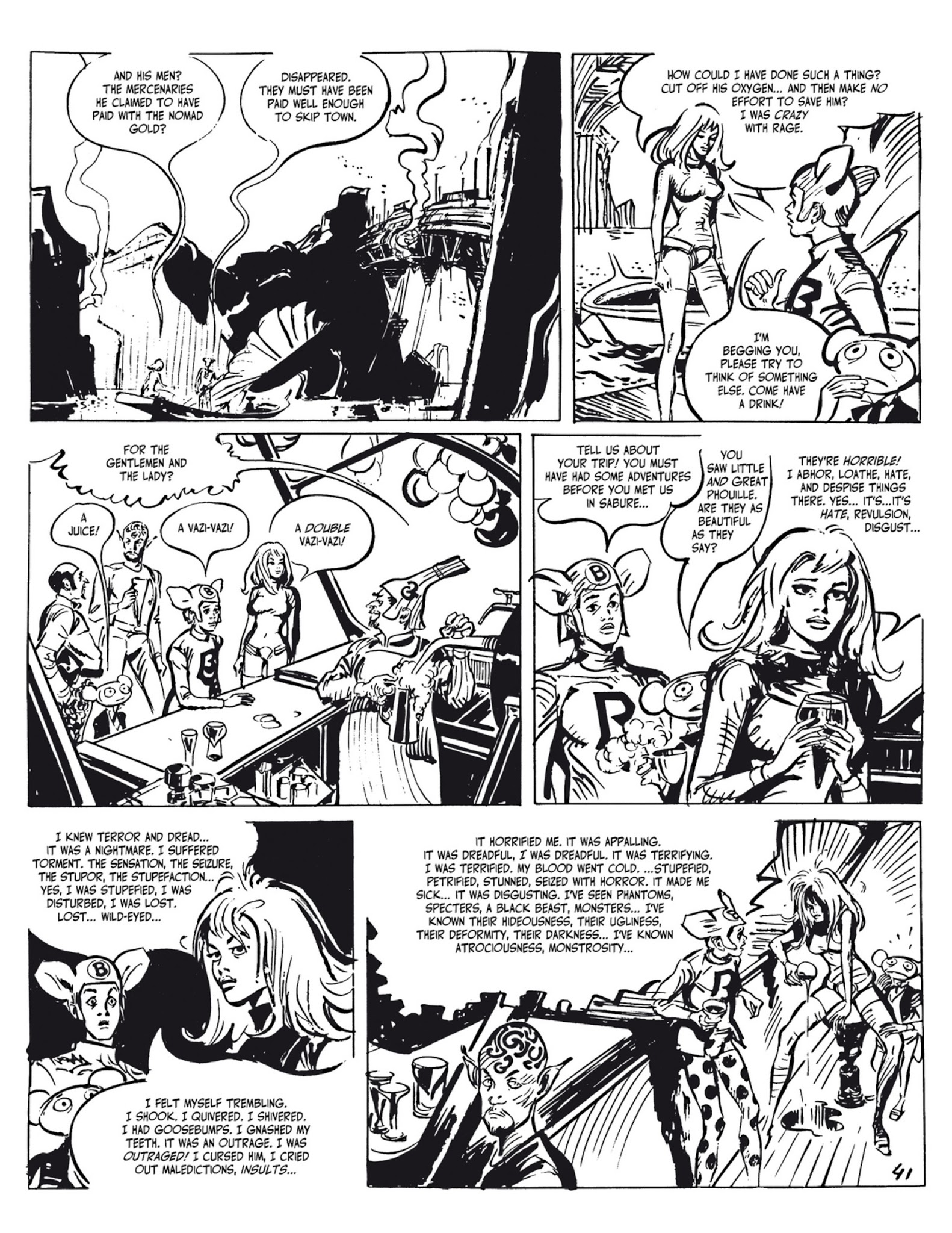 Read online Barbarella and The Wrath of the Minute-Eater comic -  Issue # TPB - 46