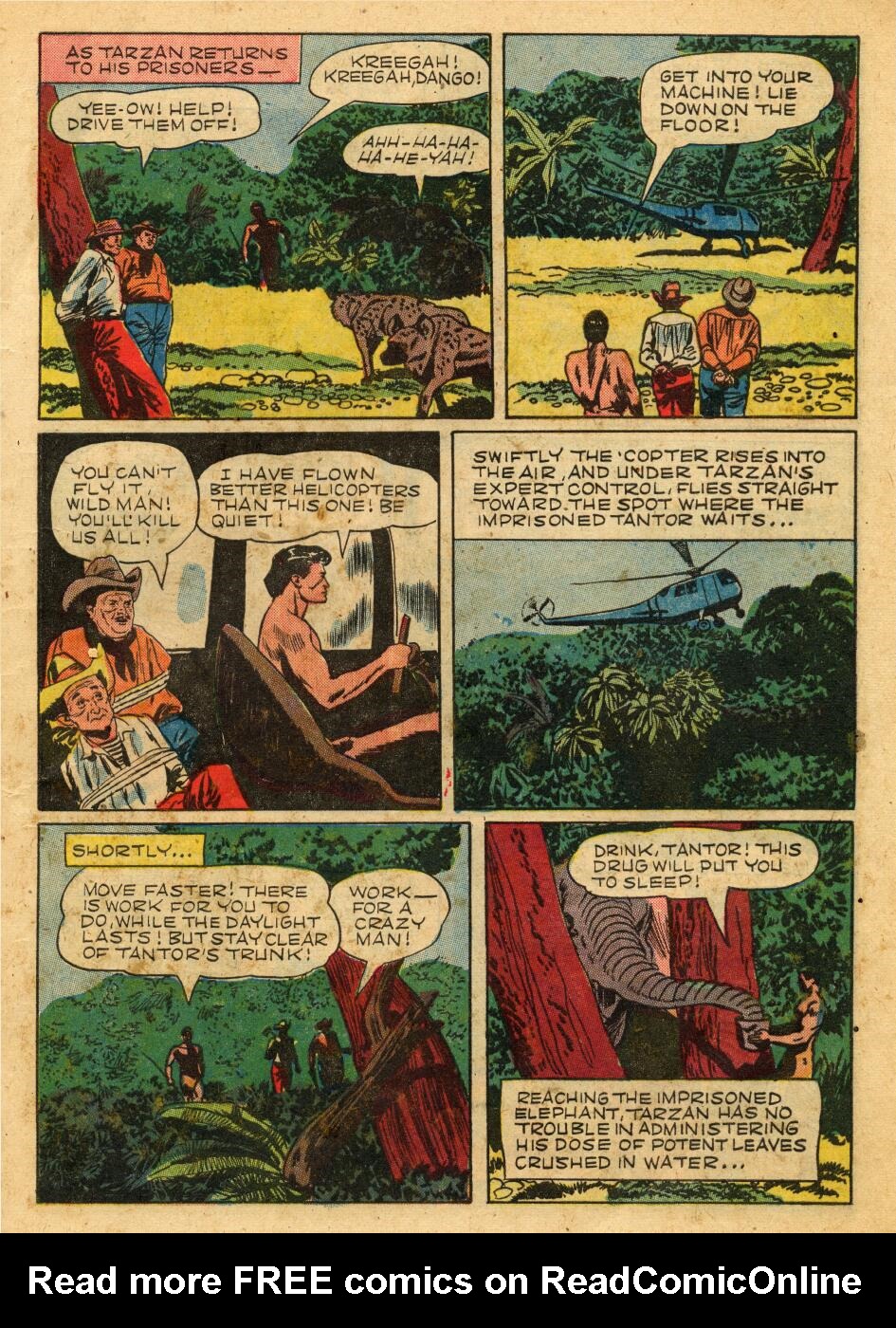 Read online Tarzan (1948) comic -  Issue #48 - 17