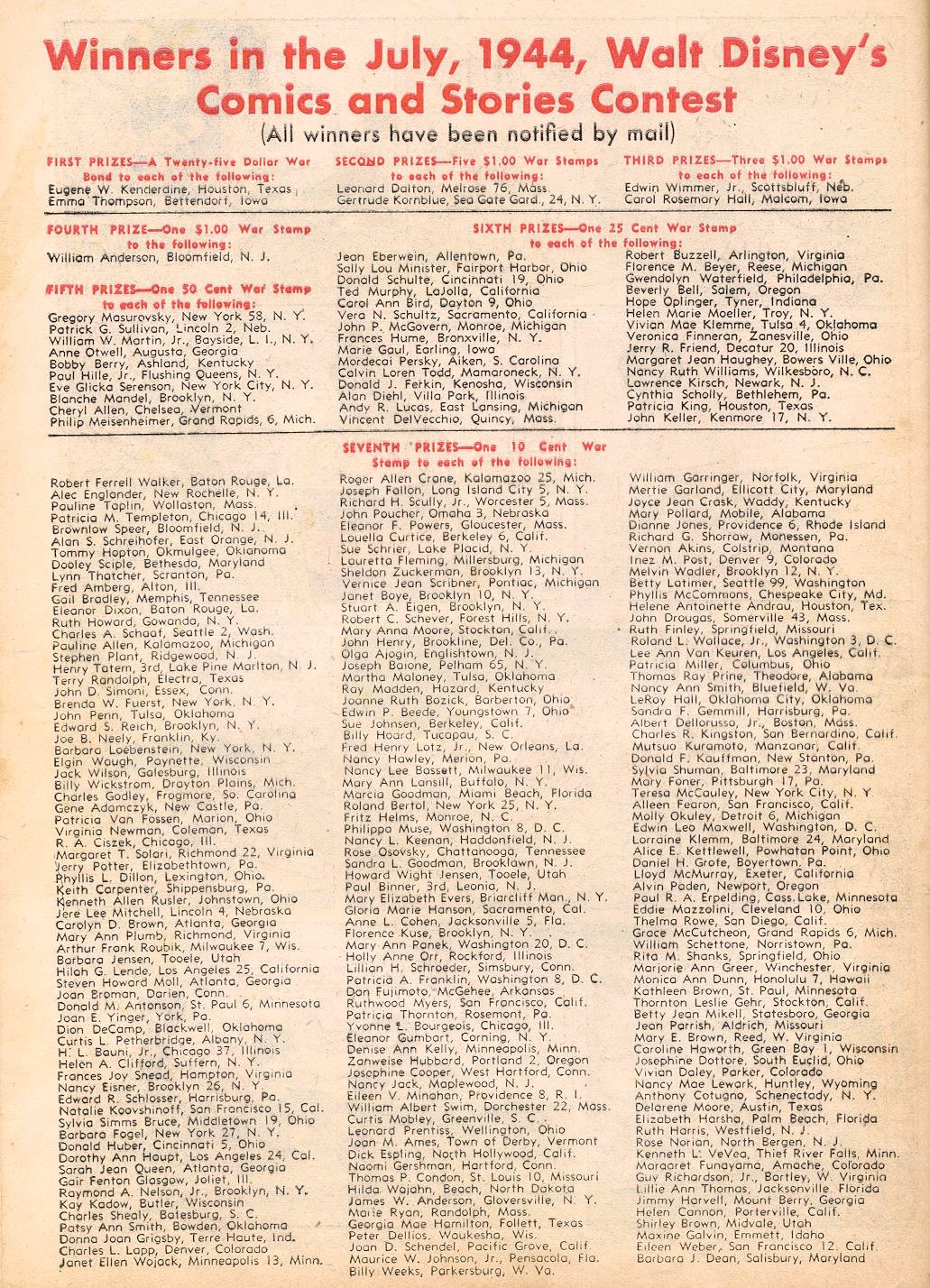 Read online Walt Disney's Comics and Stories comic -  Issue #51 - 42