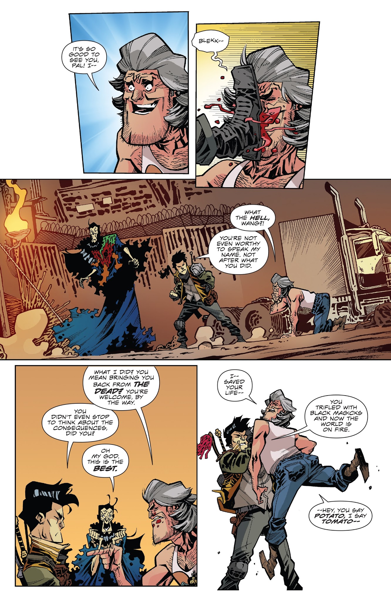 Read online Big Trouble in Little China: Old Man Jack comic -  Issue #4 - 12