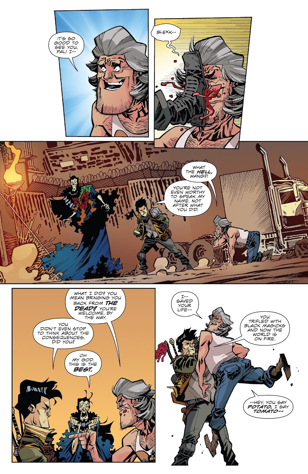 Big Trouble in Little China: Old Man Jack issue 4 - Page 12