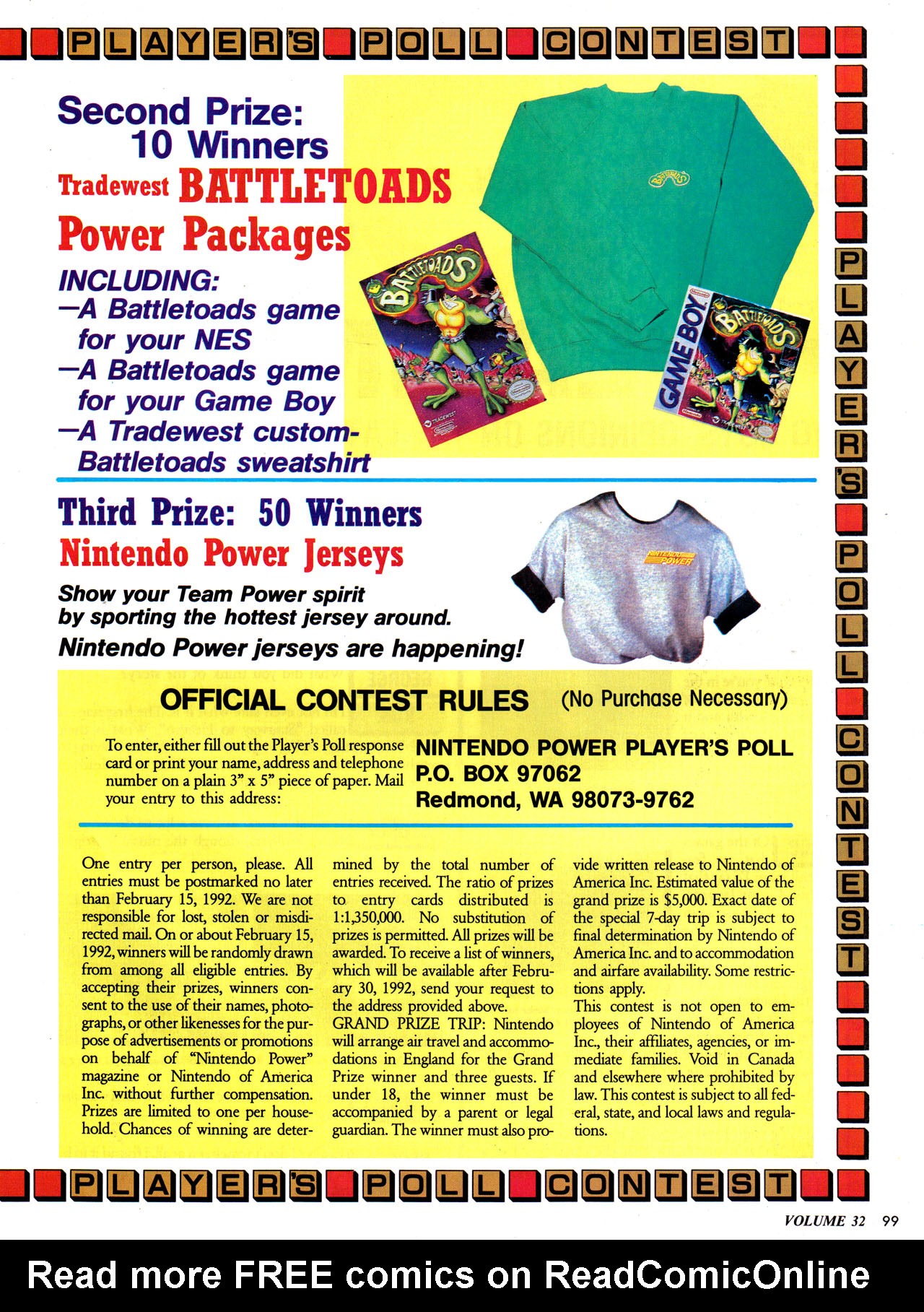 Read online Nintendo Power comic -  Issue #32 - 108