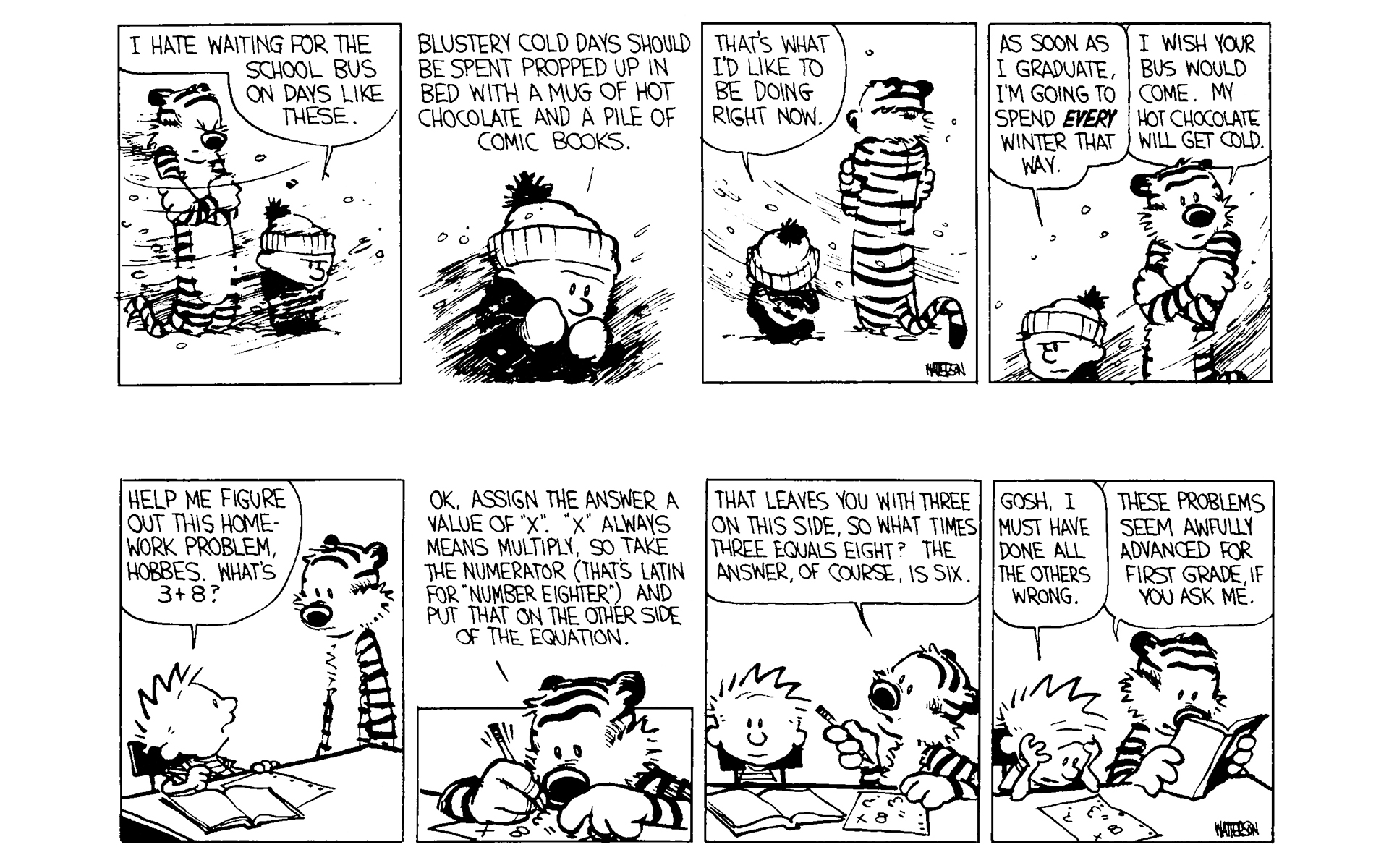 Read online Calvin and Hobbes comic -  Issue #3 - 135