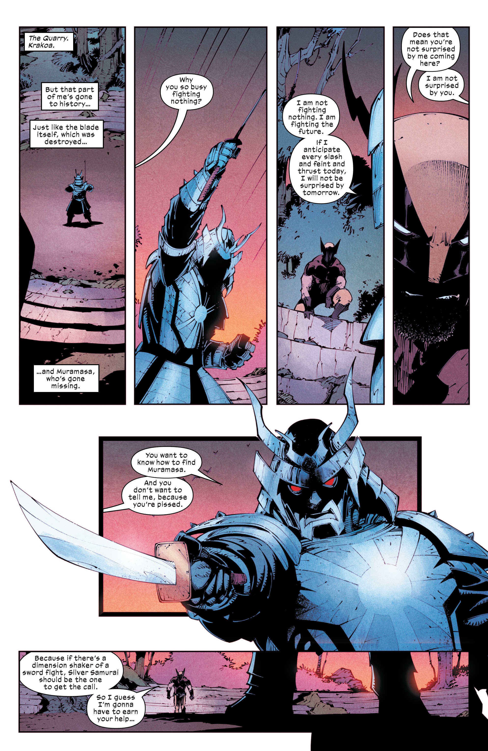 Read online Wolverine (2020) comic -  Issue #6 - 8