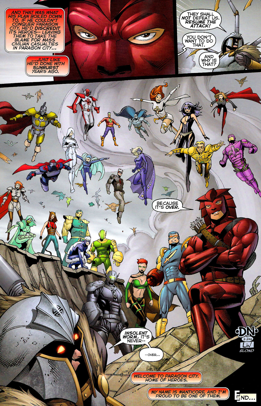 Read online City of Heroes (2005) comic -  Issue #12 - 23