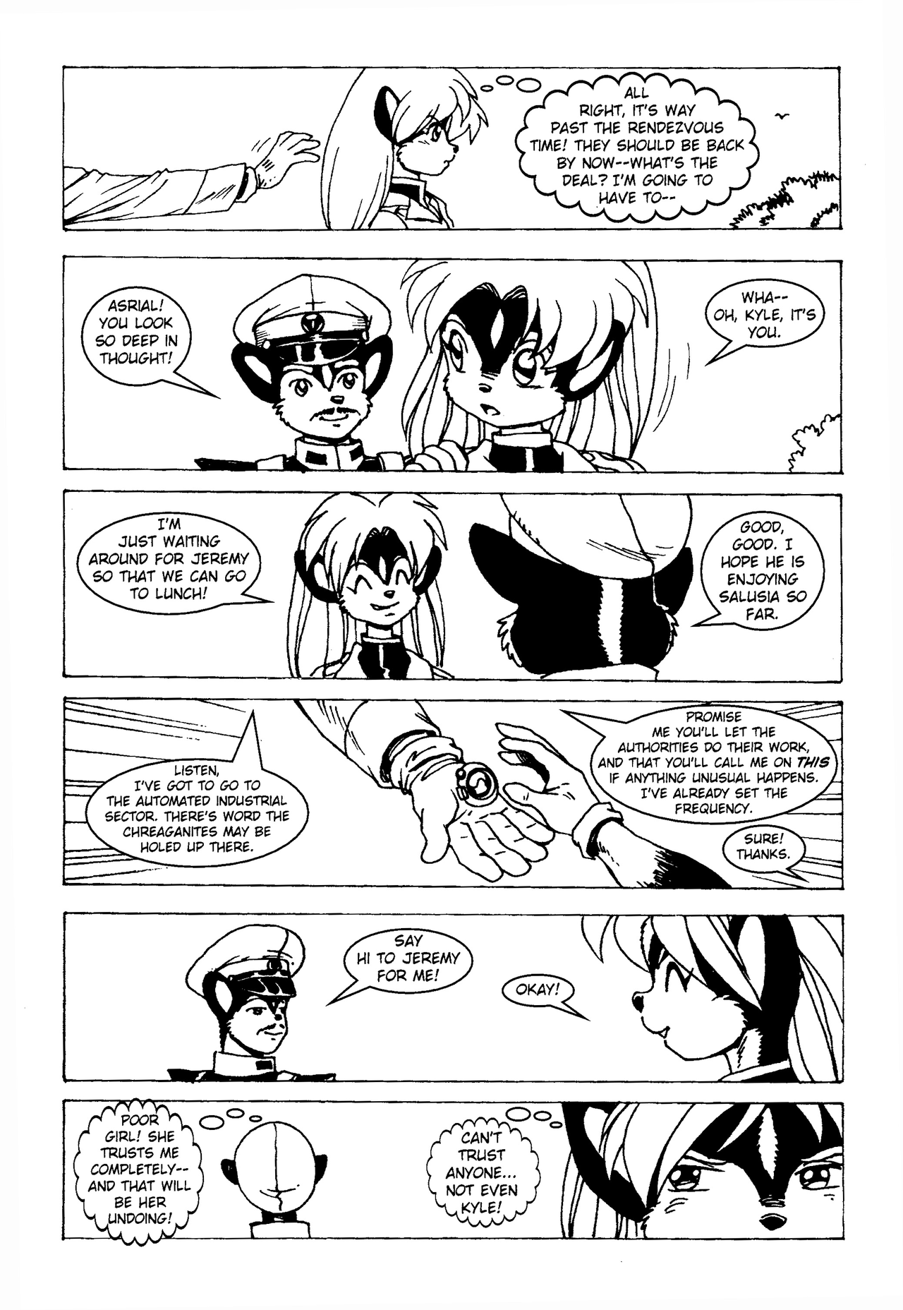 Read online Ninja High School (1986) comic -  Issue #71 - 5