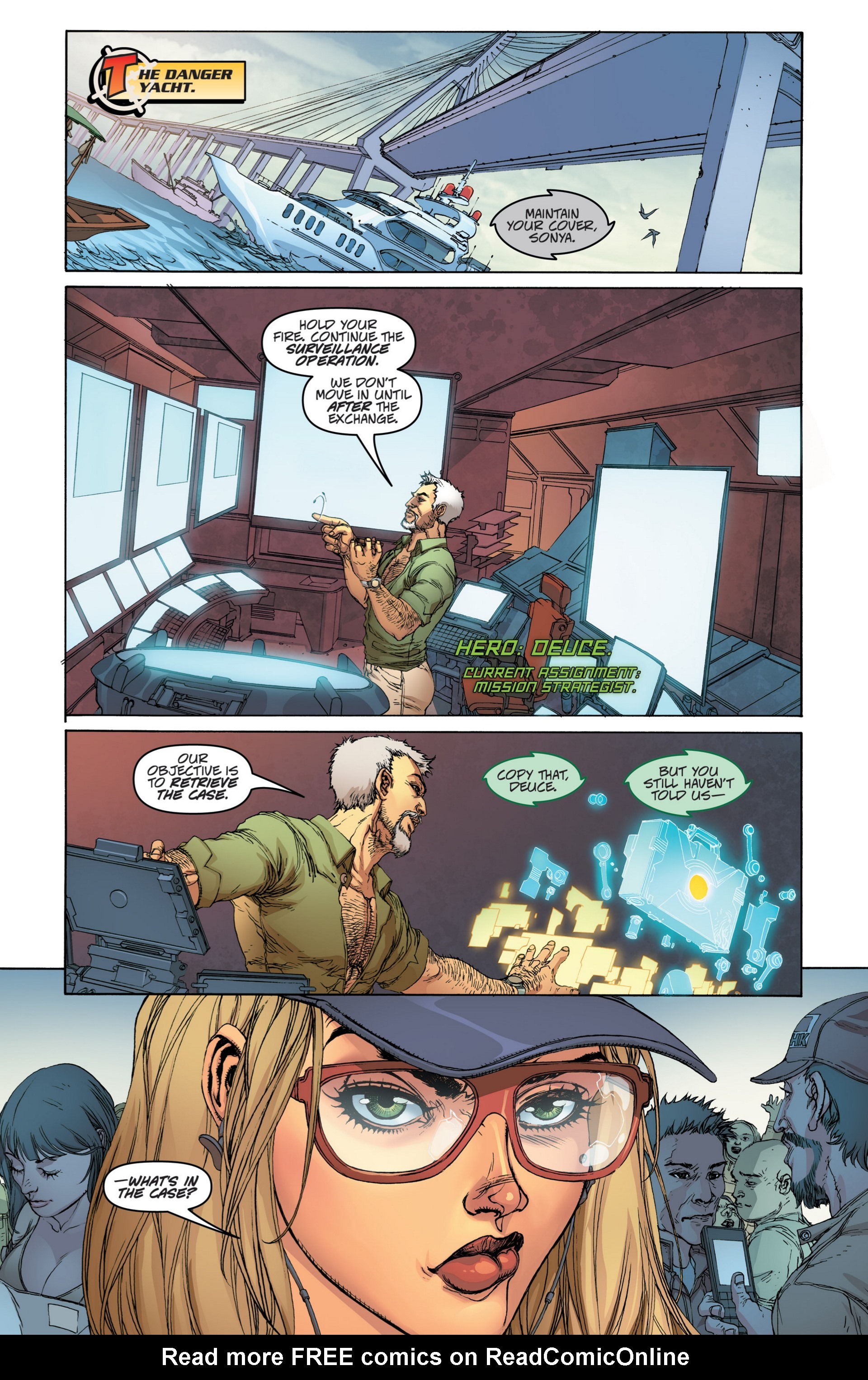 Read online Danger Girl: The Chase comic -  Issue #1 - 7