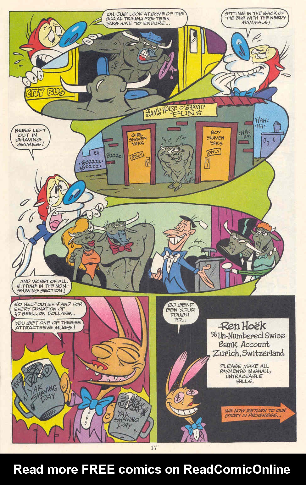 Read online The Ren & Stimpy Show comic -  Issue #7 - 12