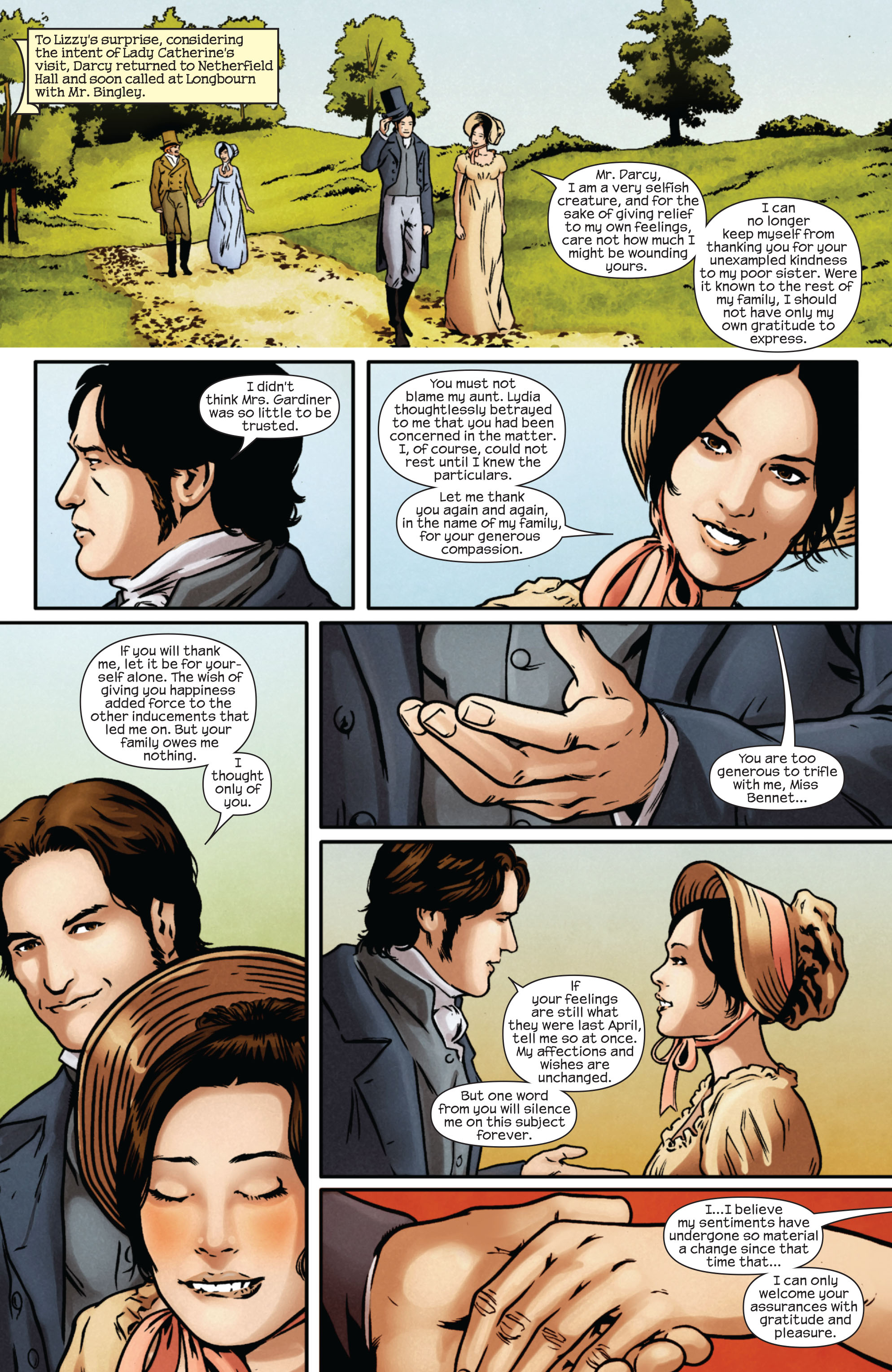 Read online Pride & Prejudice (2009) comic -  Issue #5 - 21