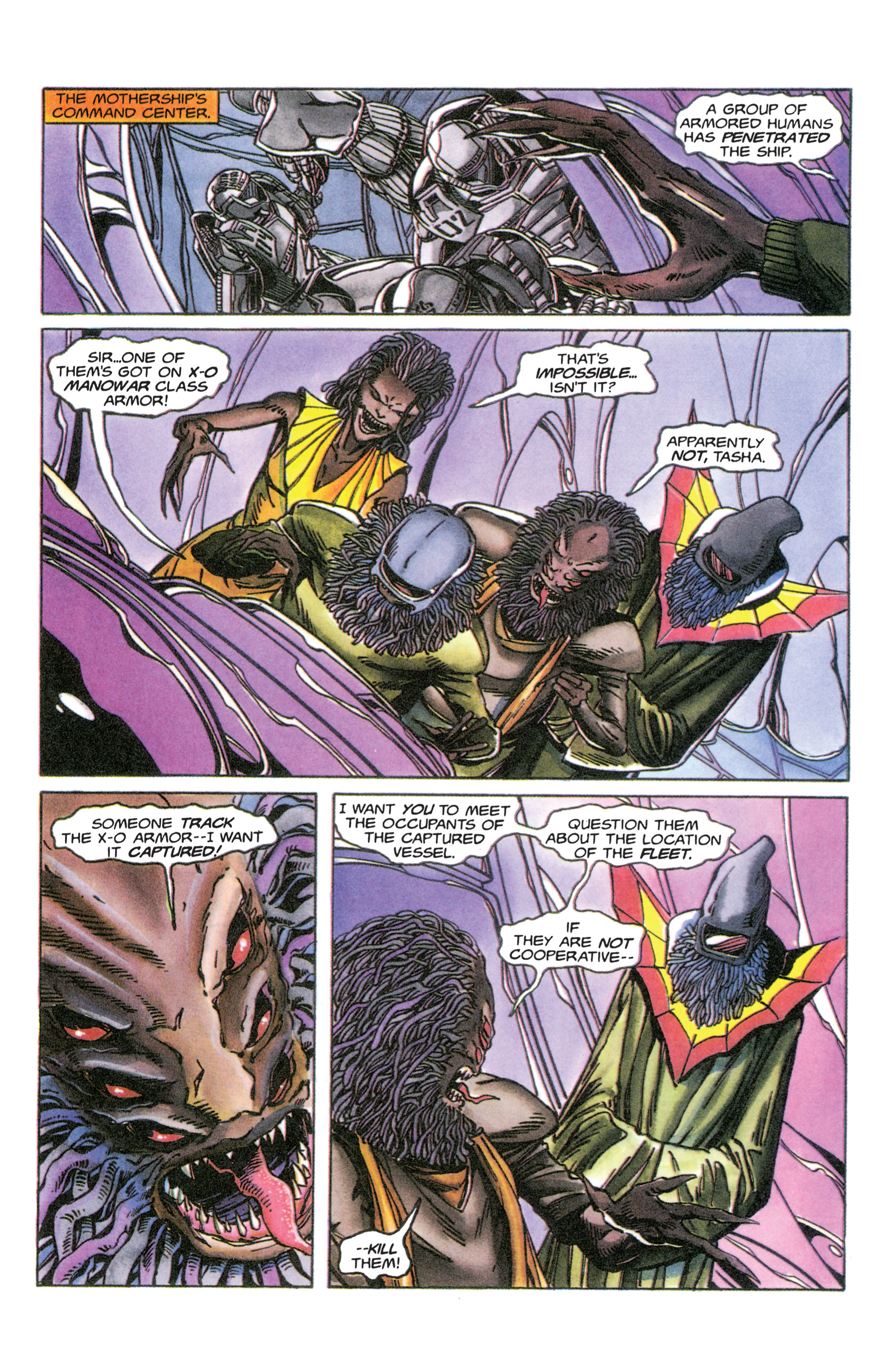 Read online Armorines comic -  Issue #6 - 14