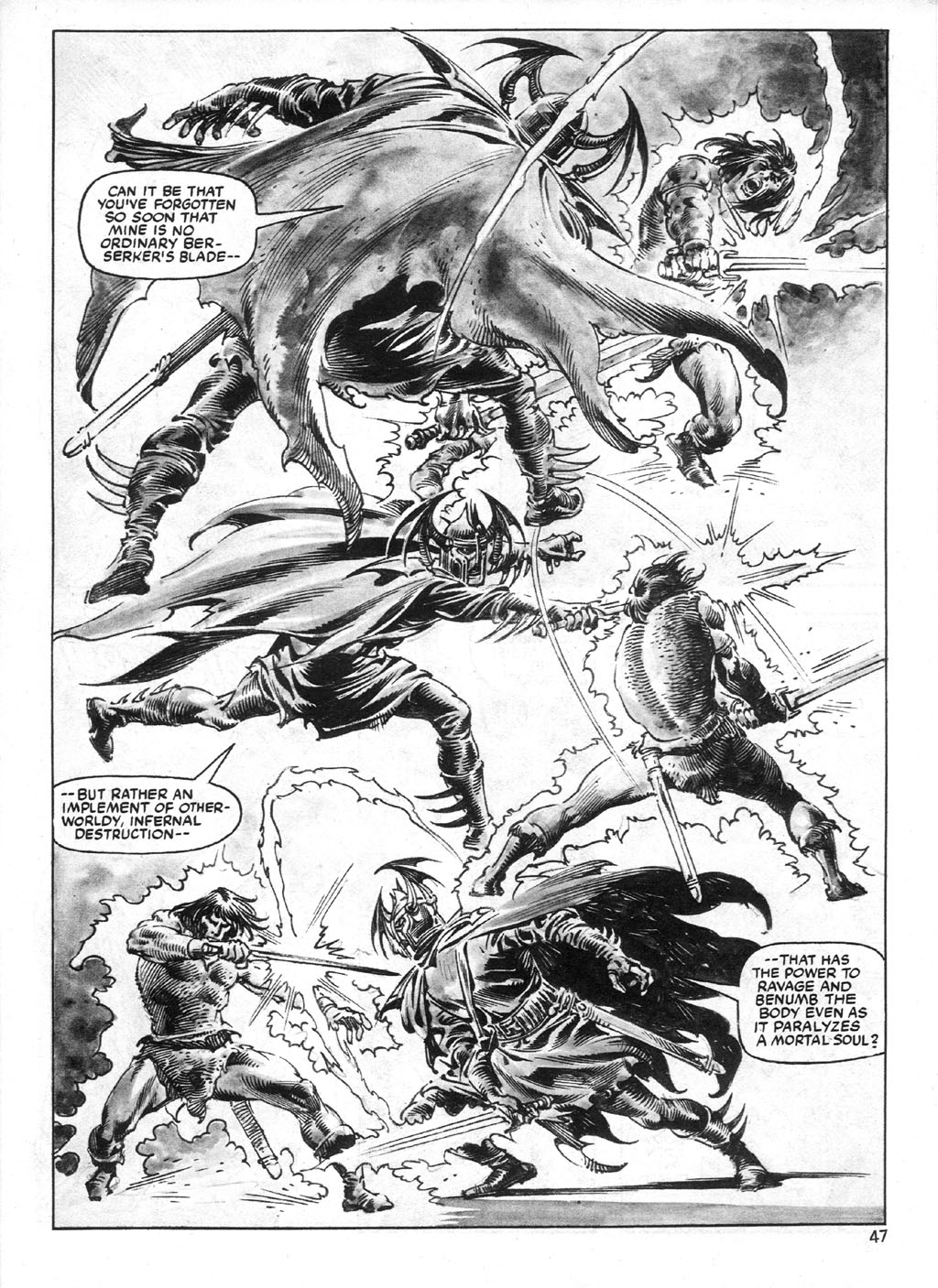 Read online The Savage Sword Of Conan comic -  Issue #96 - 47