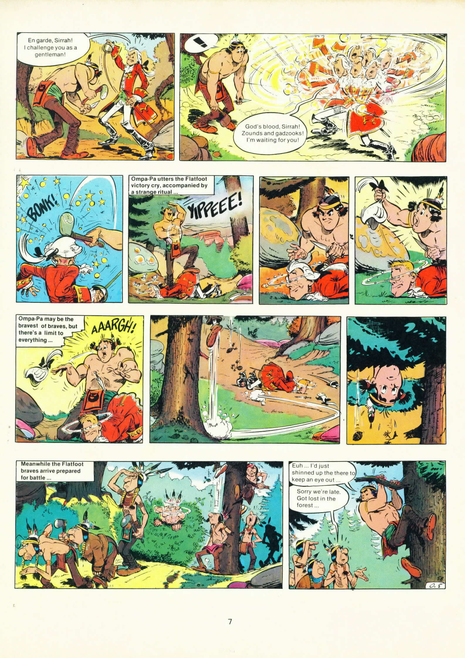 Read online Ompa-pa the Redskin comic -  Issue #1 - 8