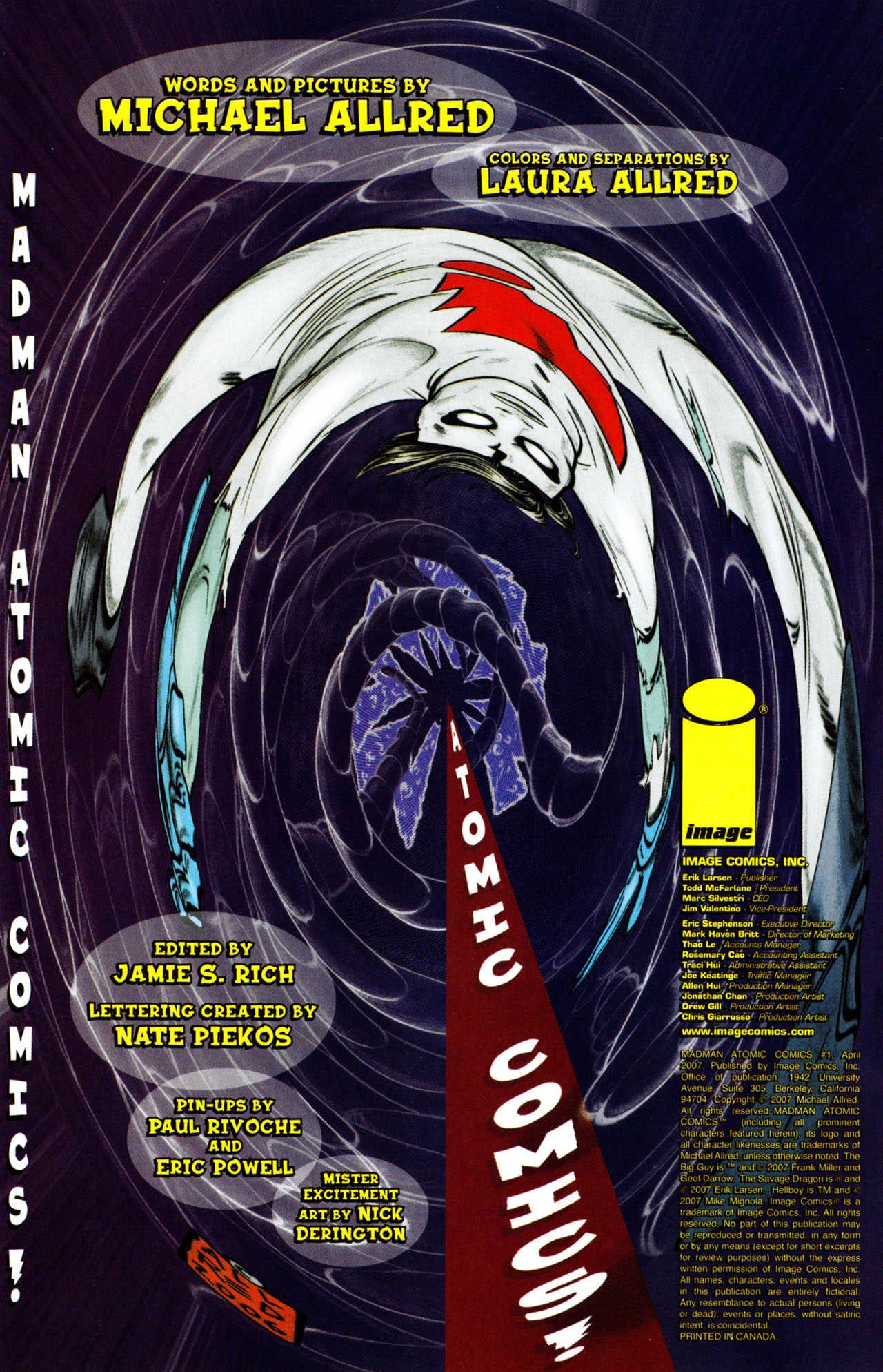 Read online Madman Atomic Comics comic -  Issue #1 - 2